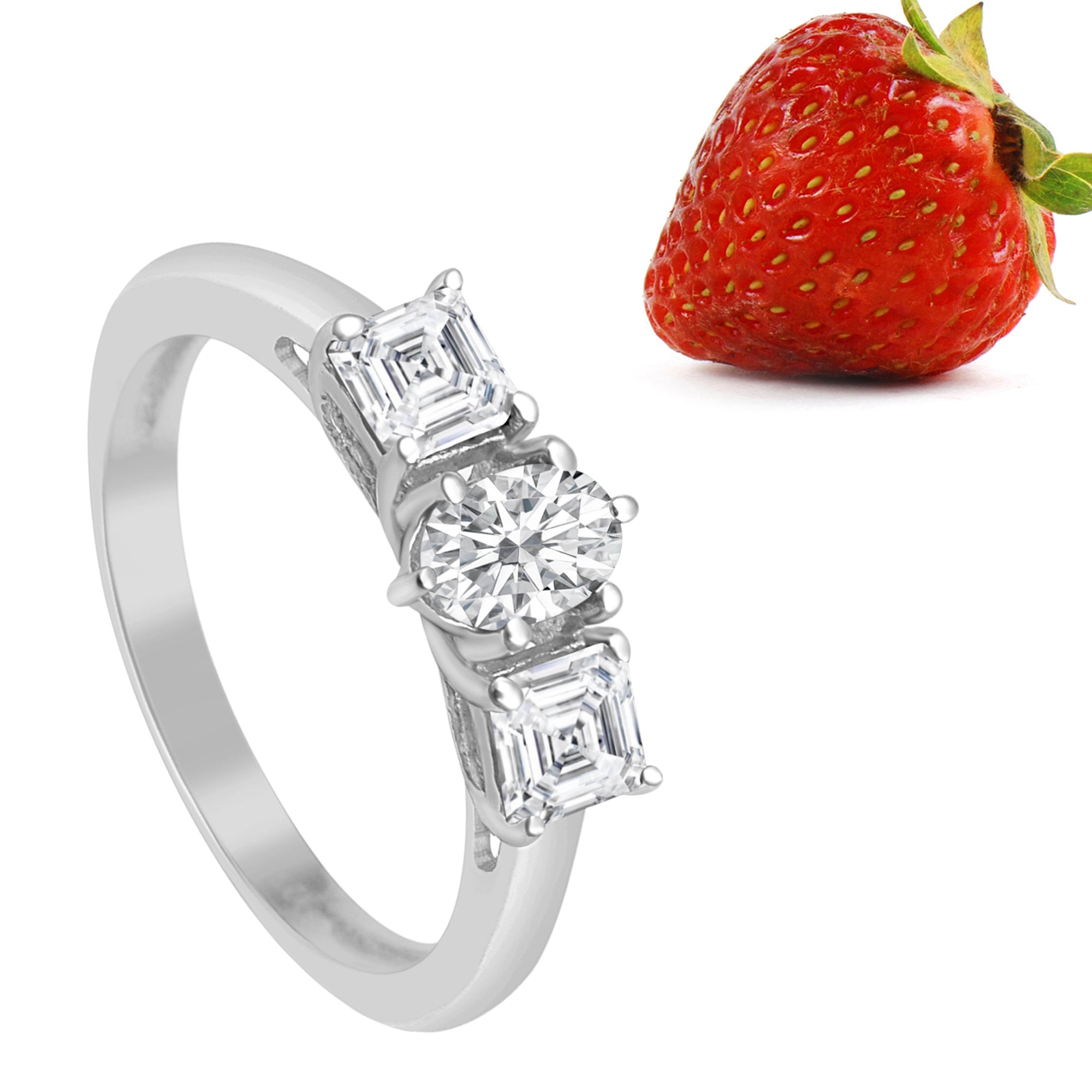 Moissanite Ring