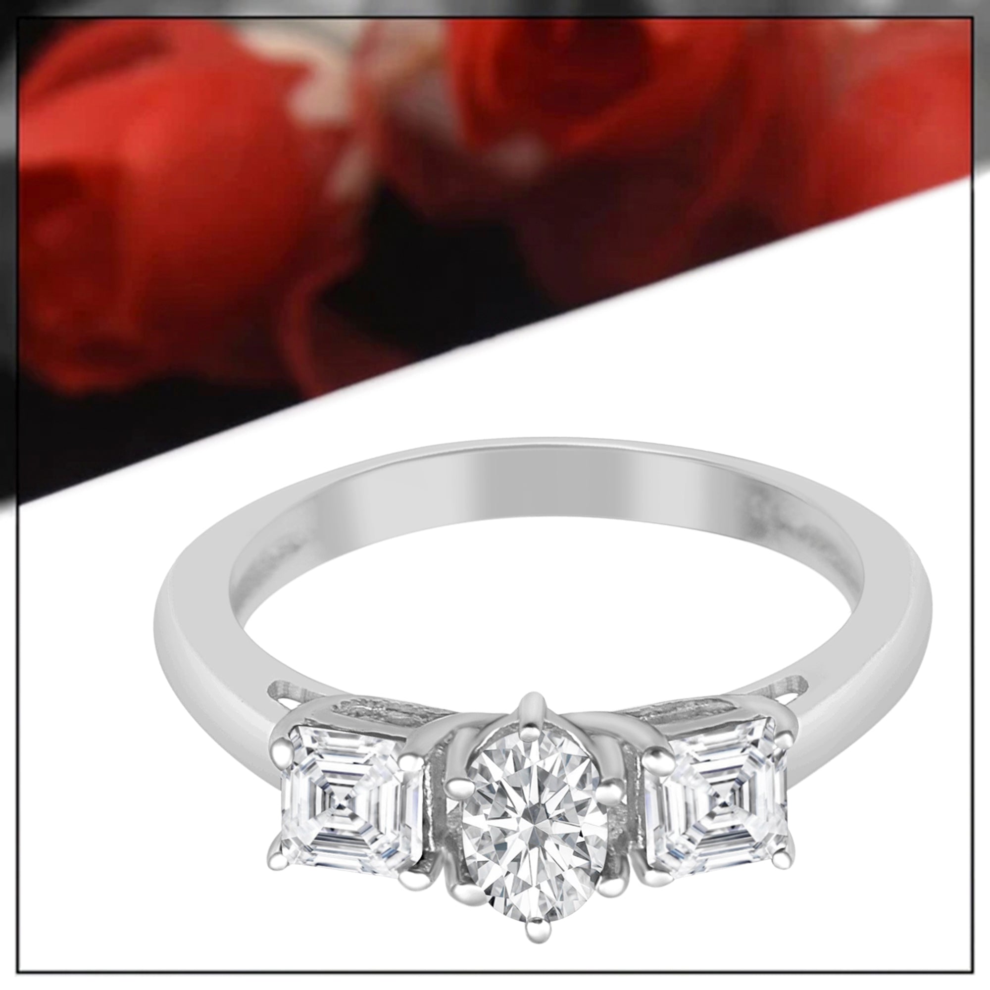 Moissanite Ring