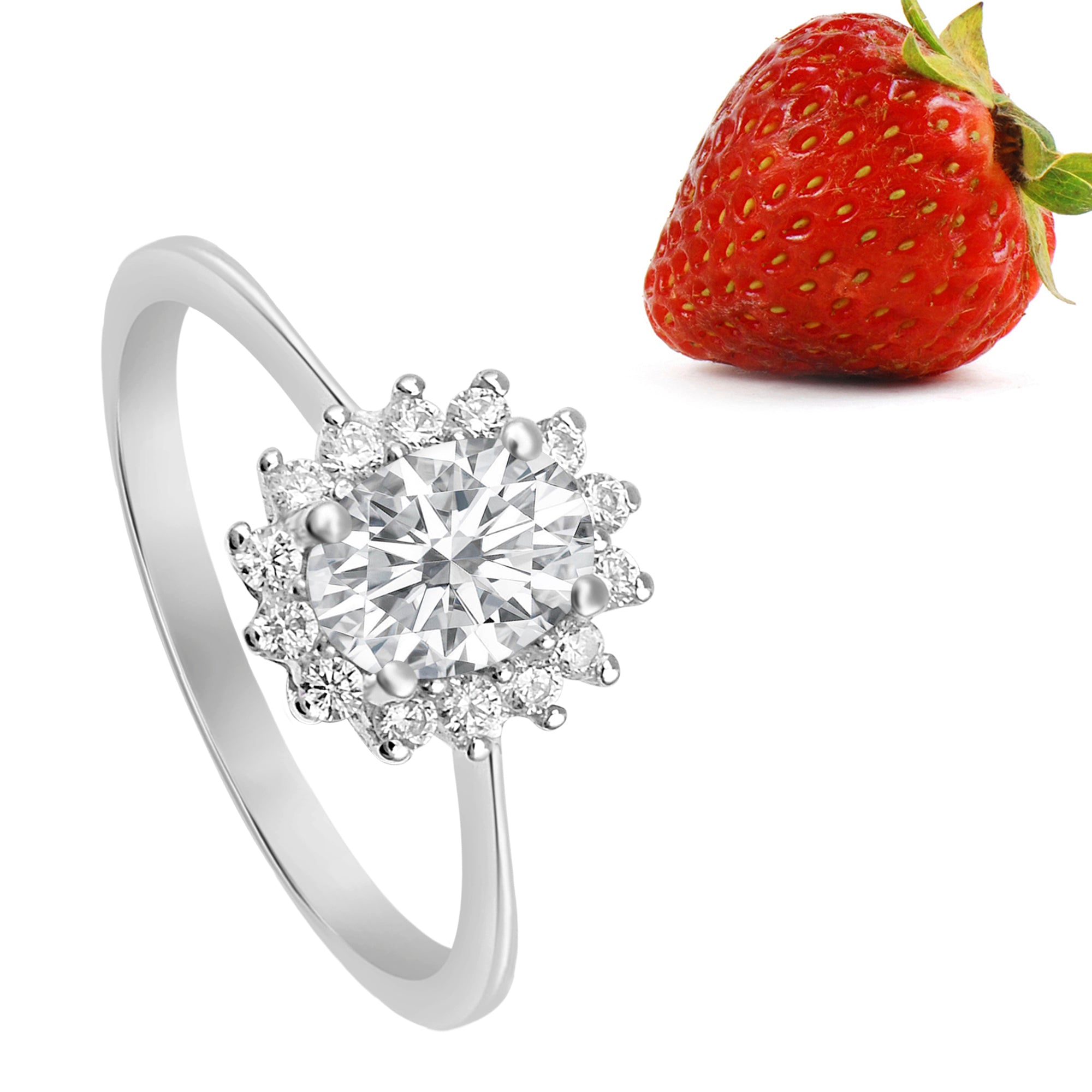 Moissanite Ring