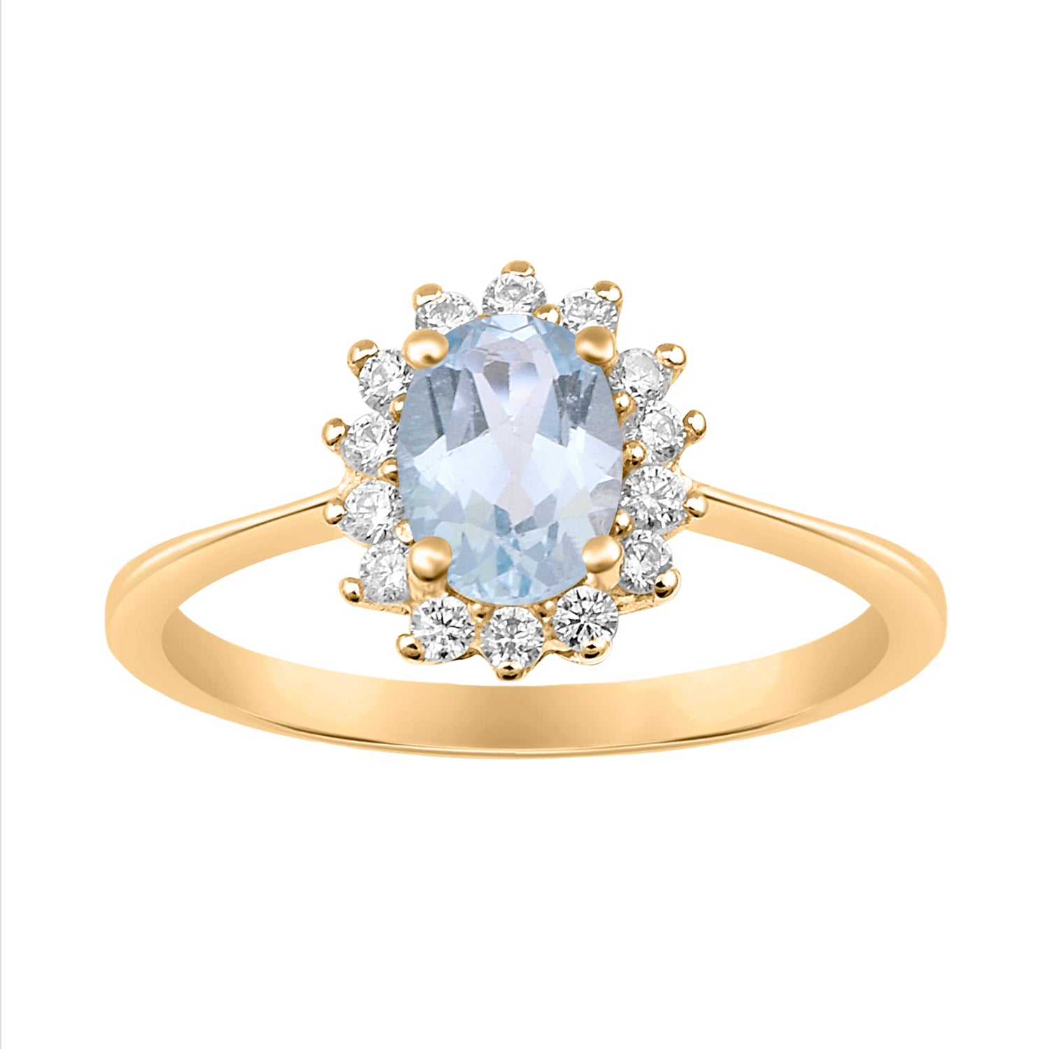 Aquamarine Ring