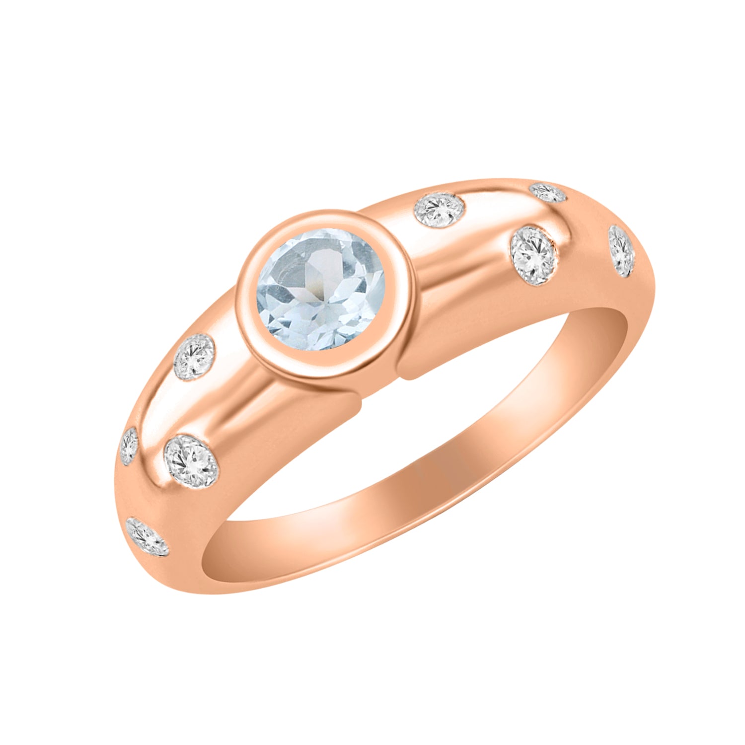 Aquamarine Ring
