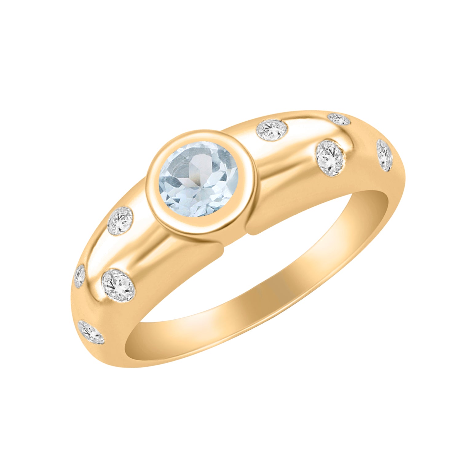 Aquamarine Ring