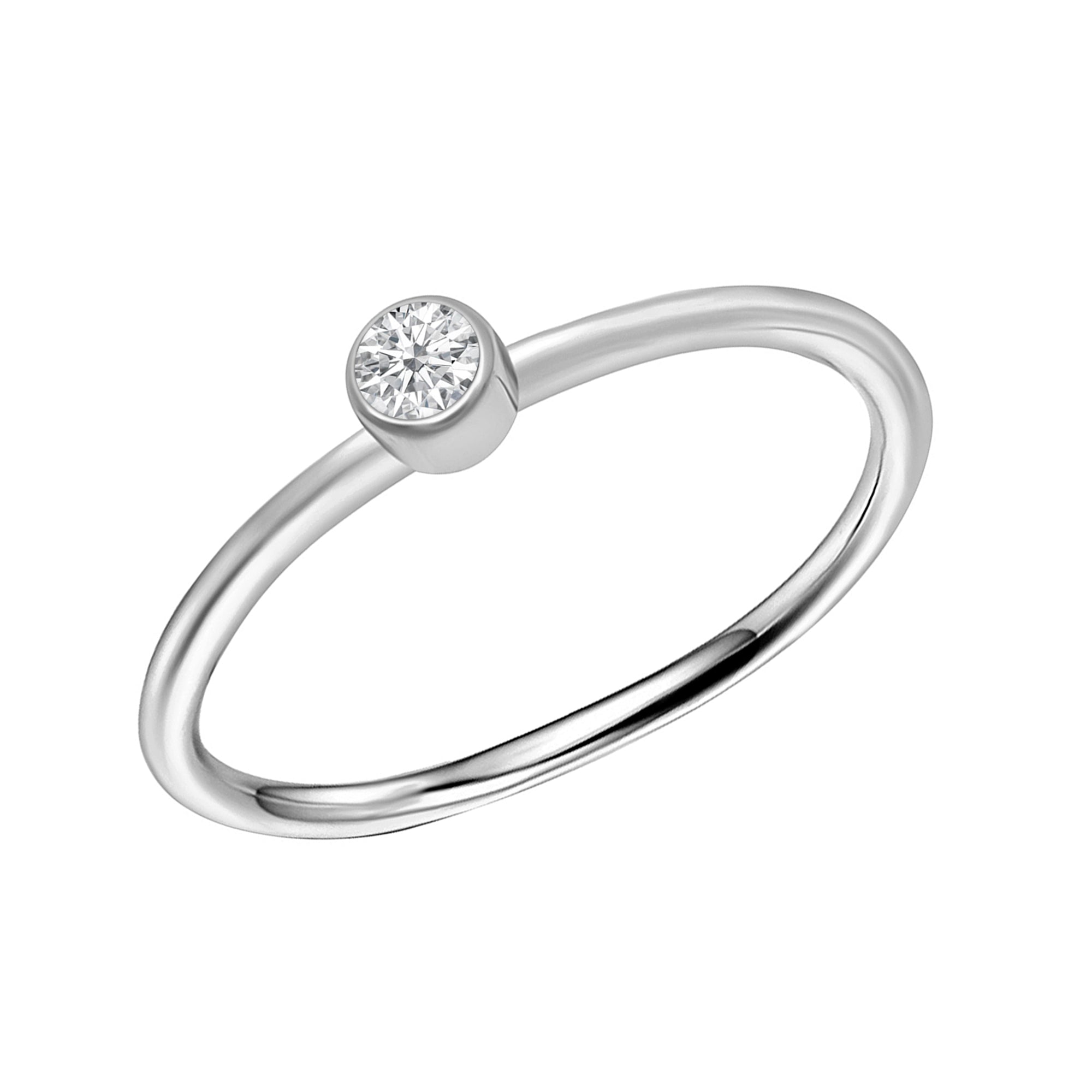 Moissanite Ring