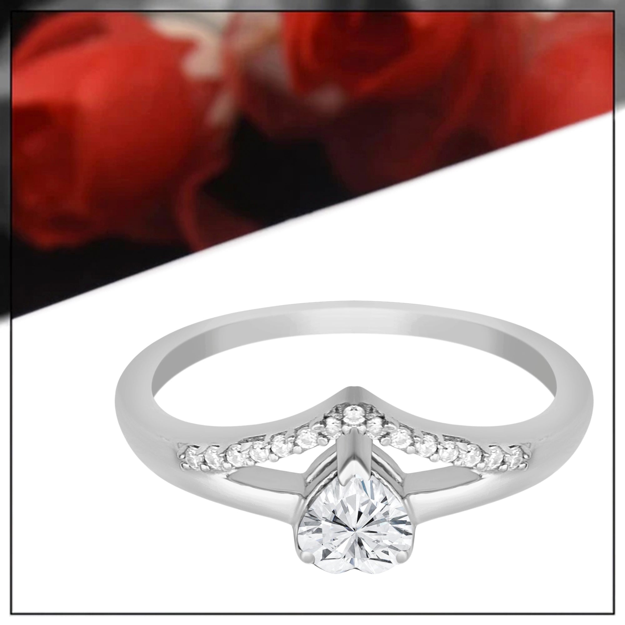 Moissanite Ring