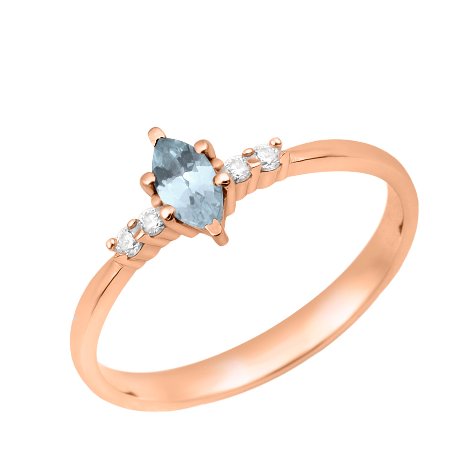 Aquamarine Ring