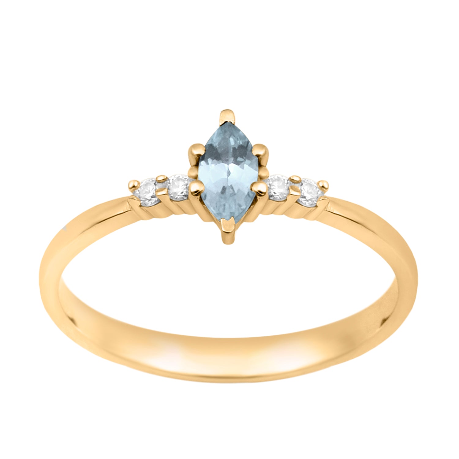 Aquamarine Ring