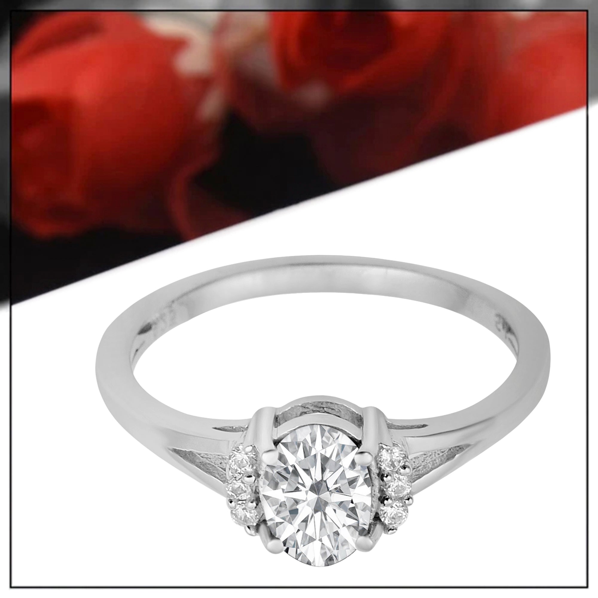 Moissanite Ring