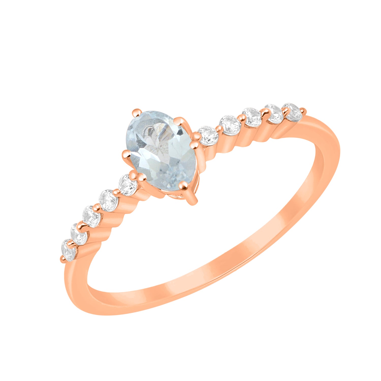 Aquamarine Ring