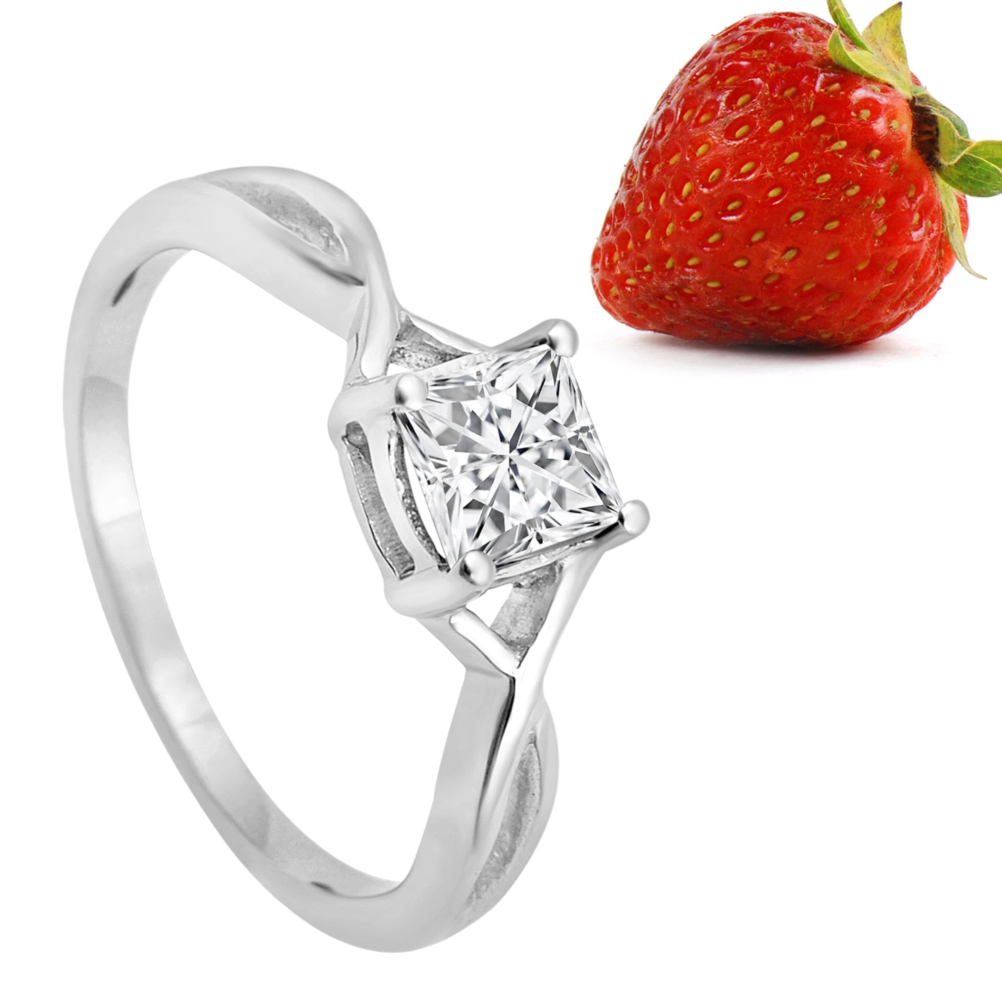 Moissanite Ring