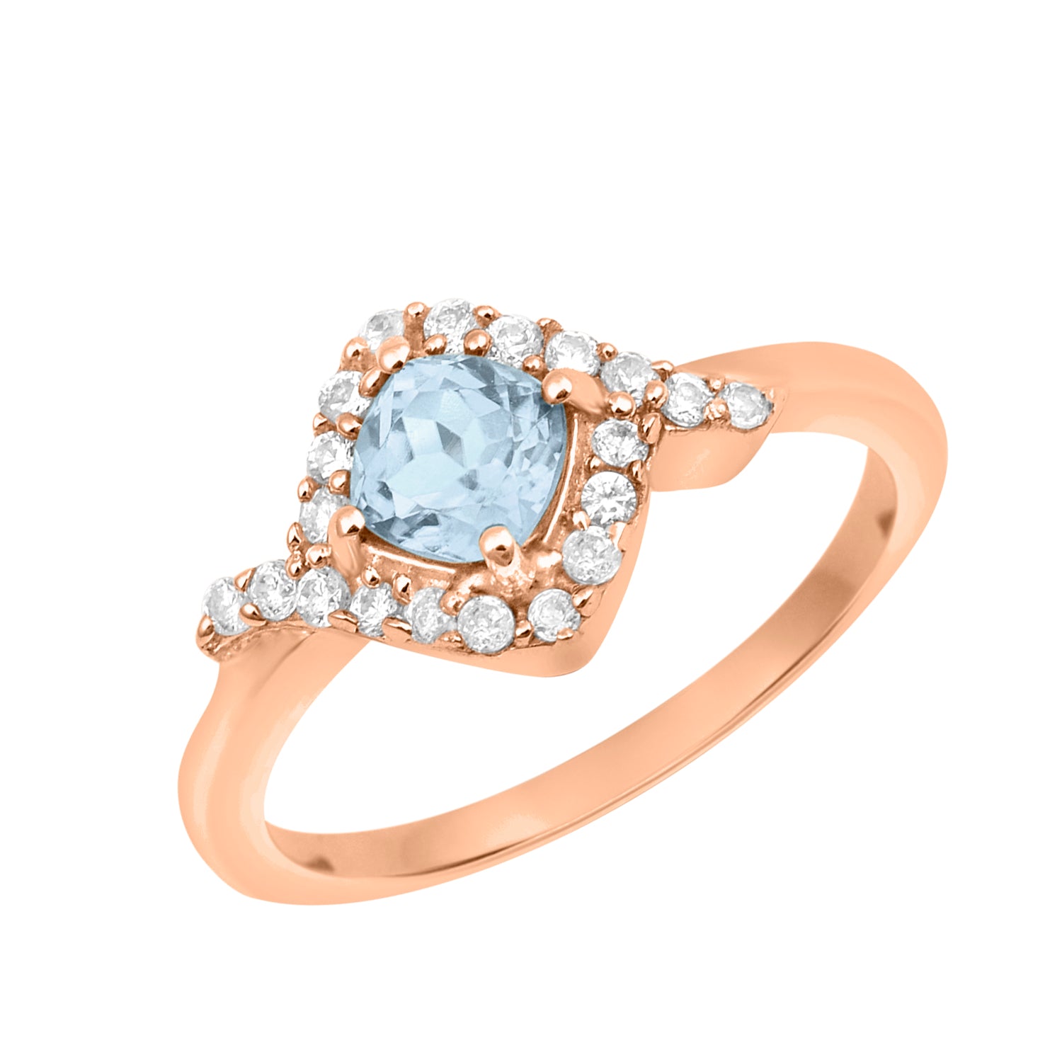 Aquamarine Ring