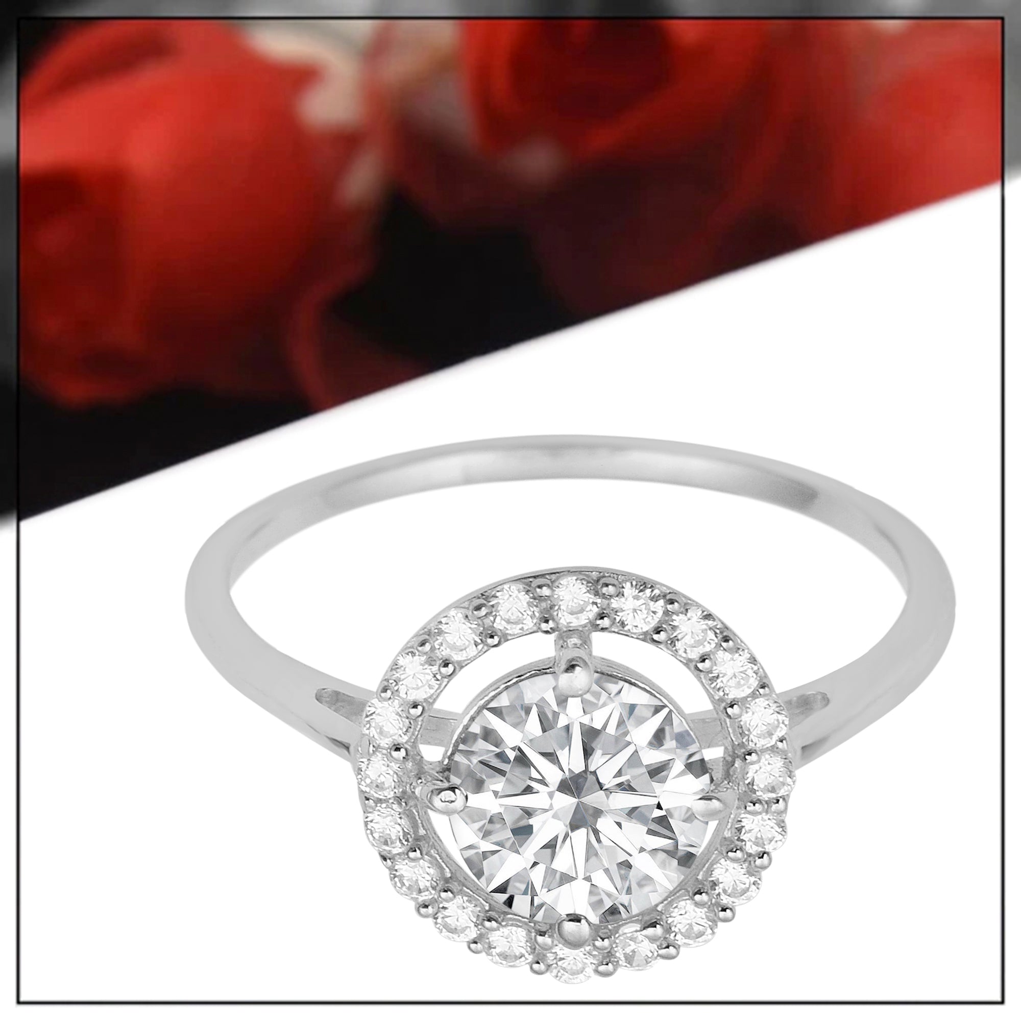 Moissanite Ring