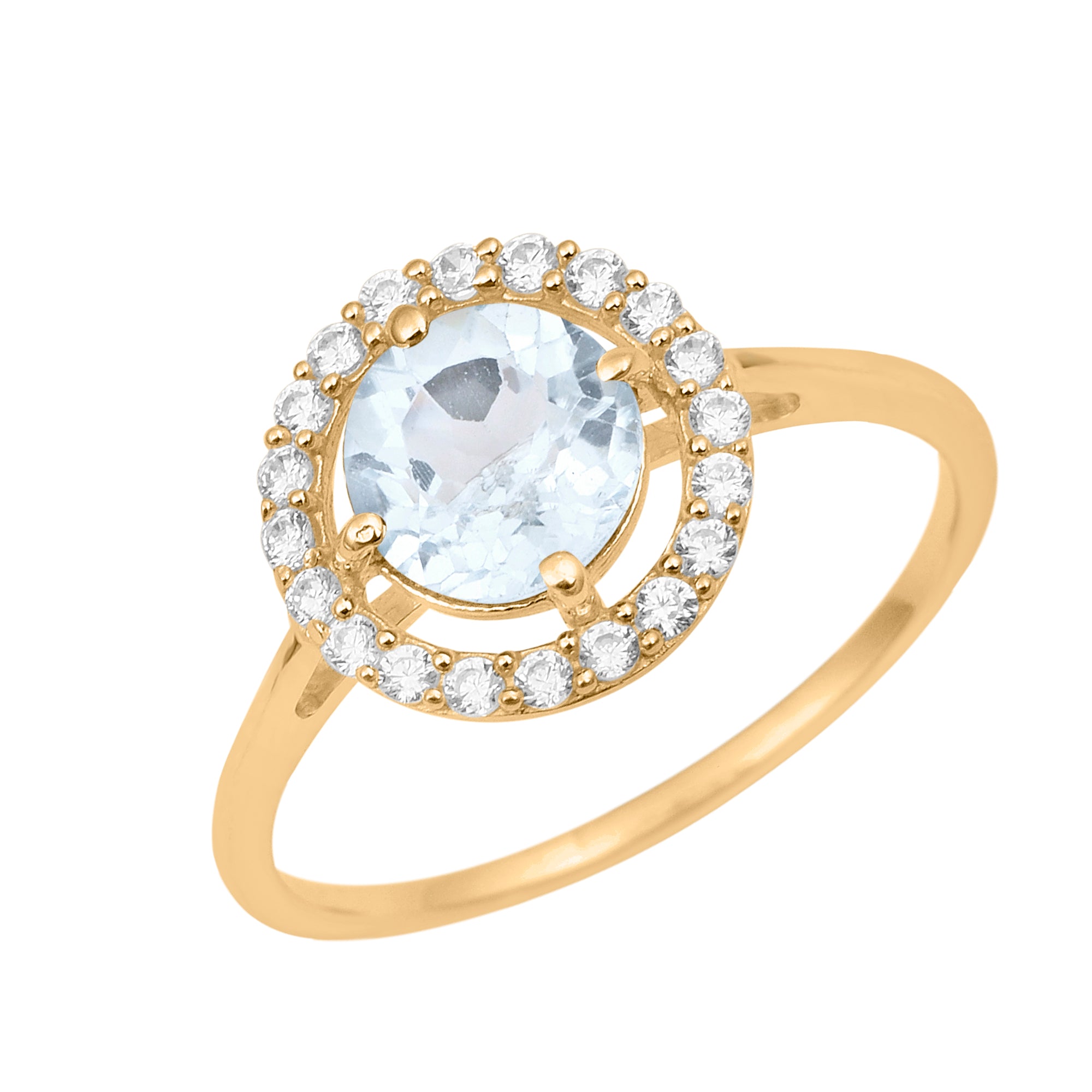 Aquamarine Ring