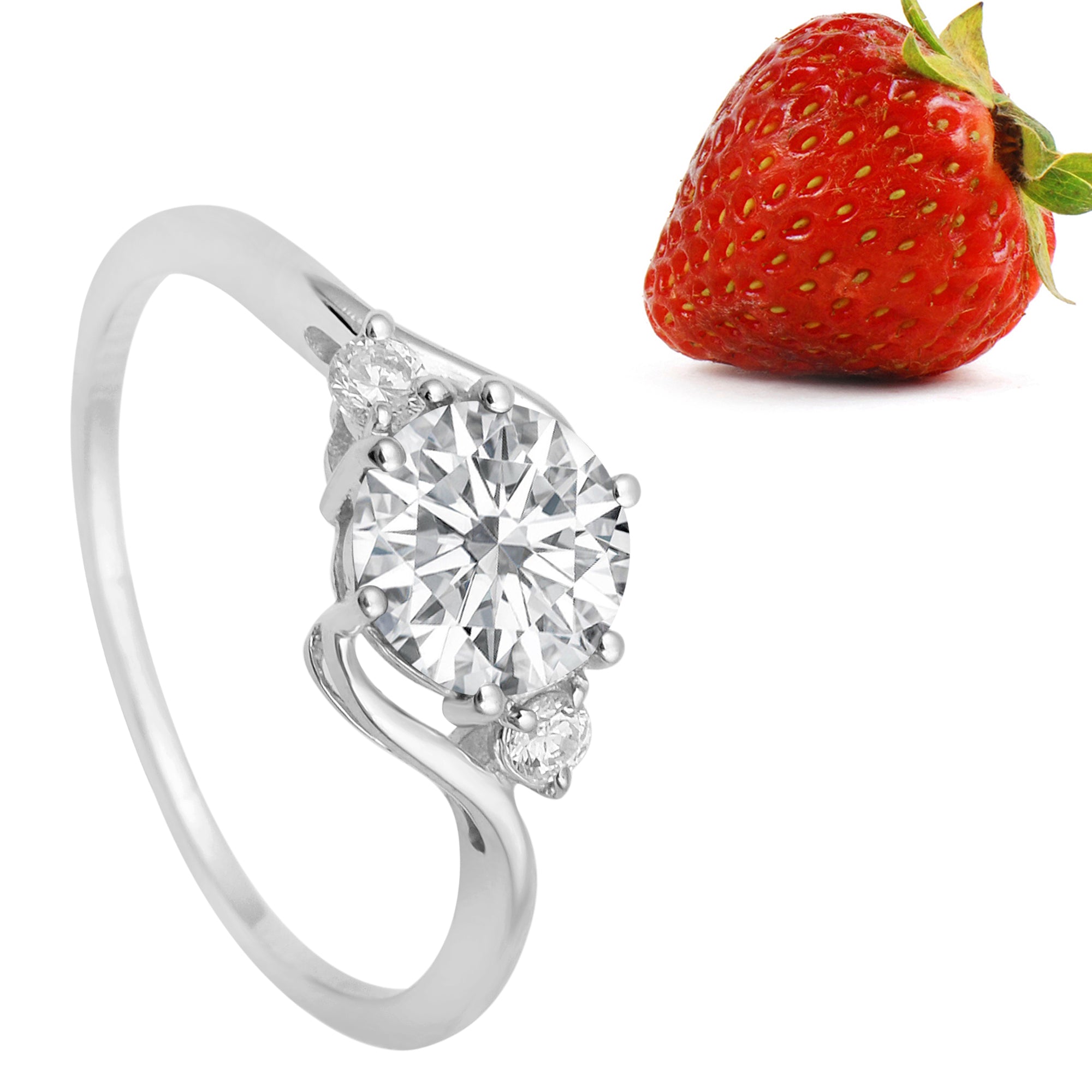 Moissanite Ring