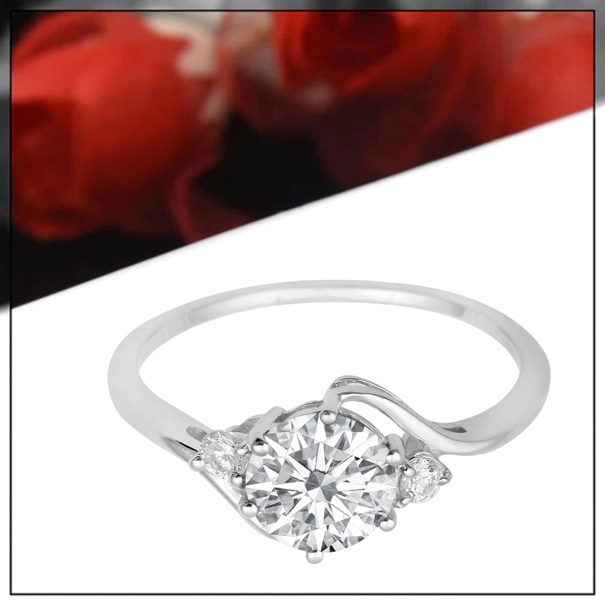 Moissanite Ring