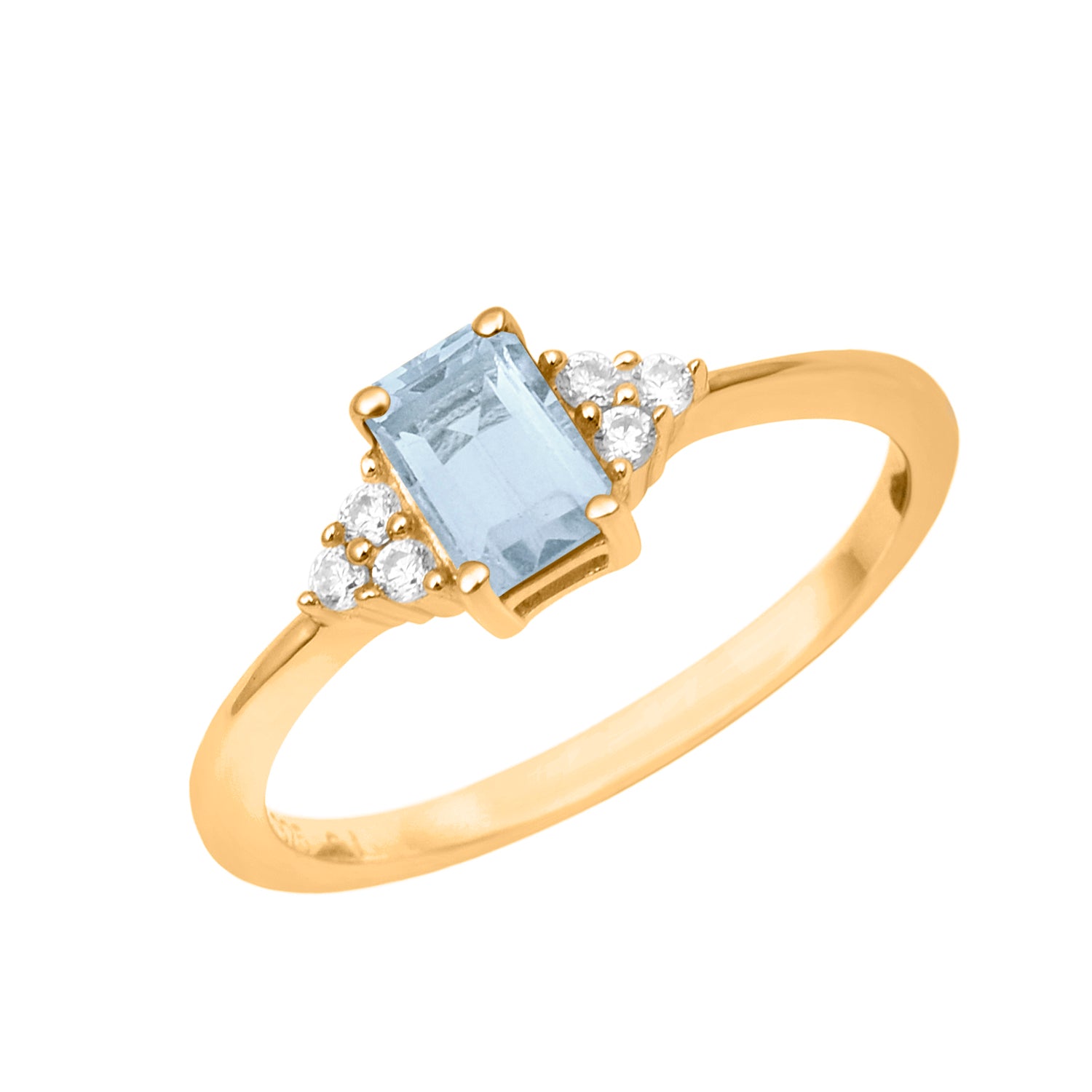 Aquamarine Ring
