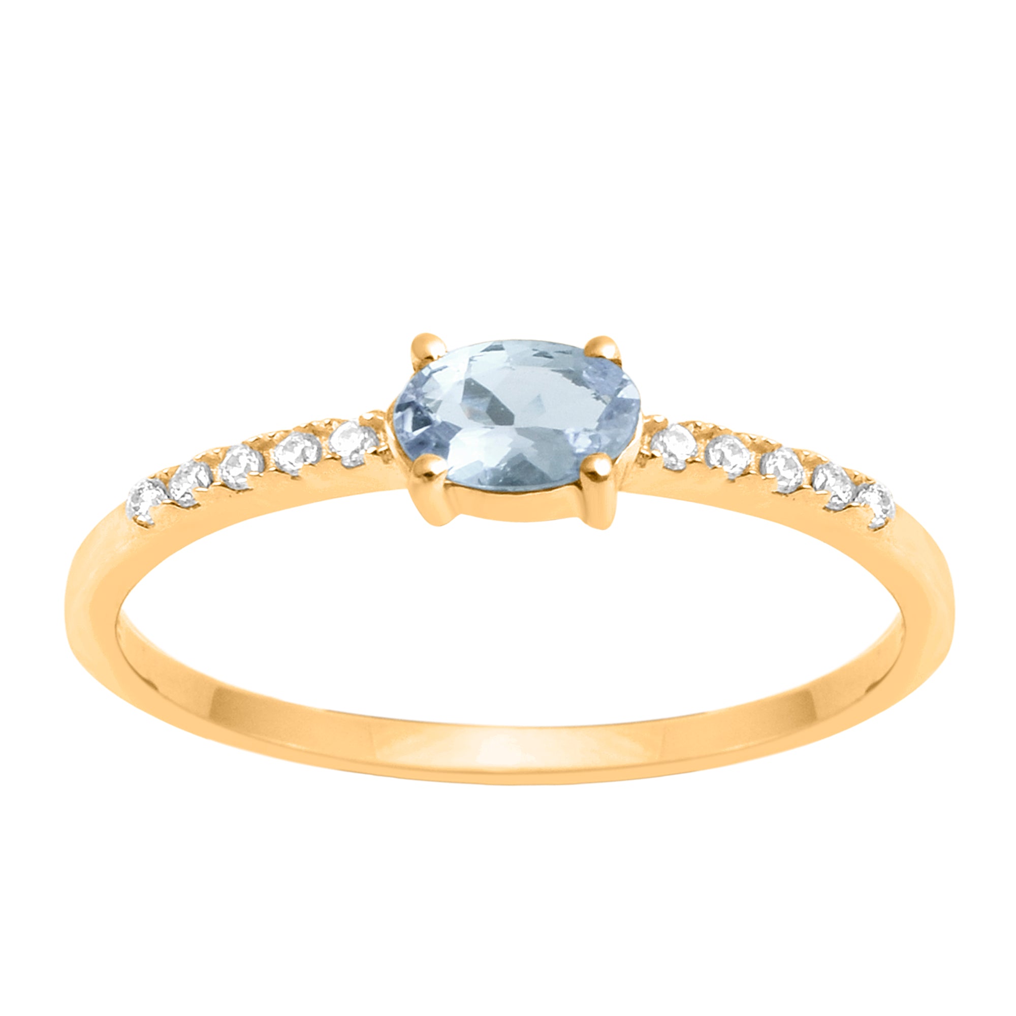 Aquamarine Ring