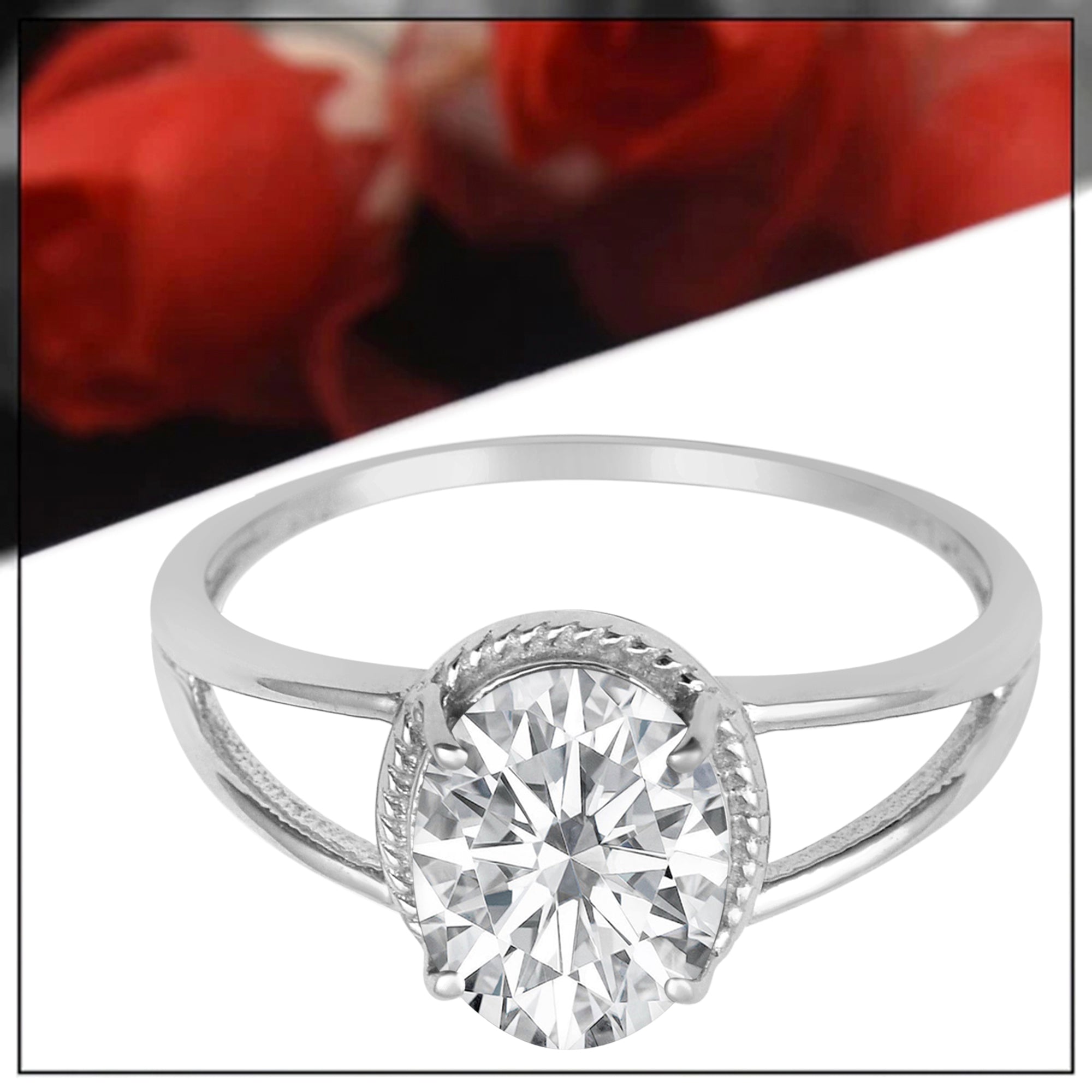 Moissanite Ring
