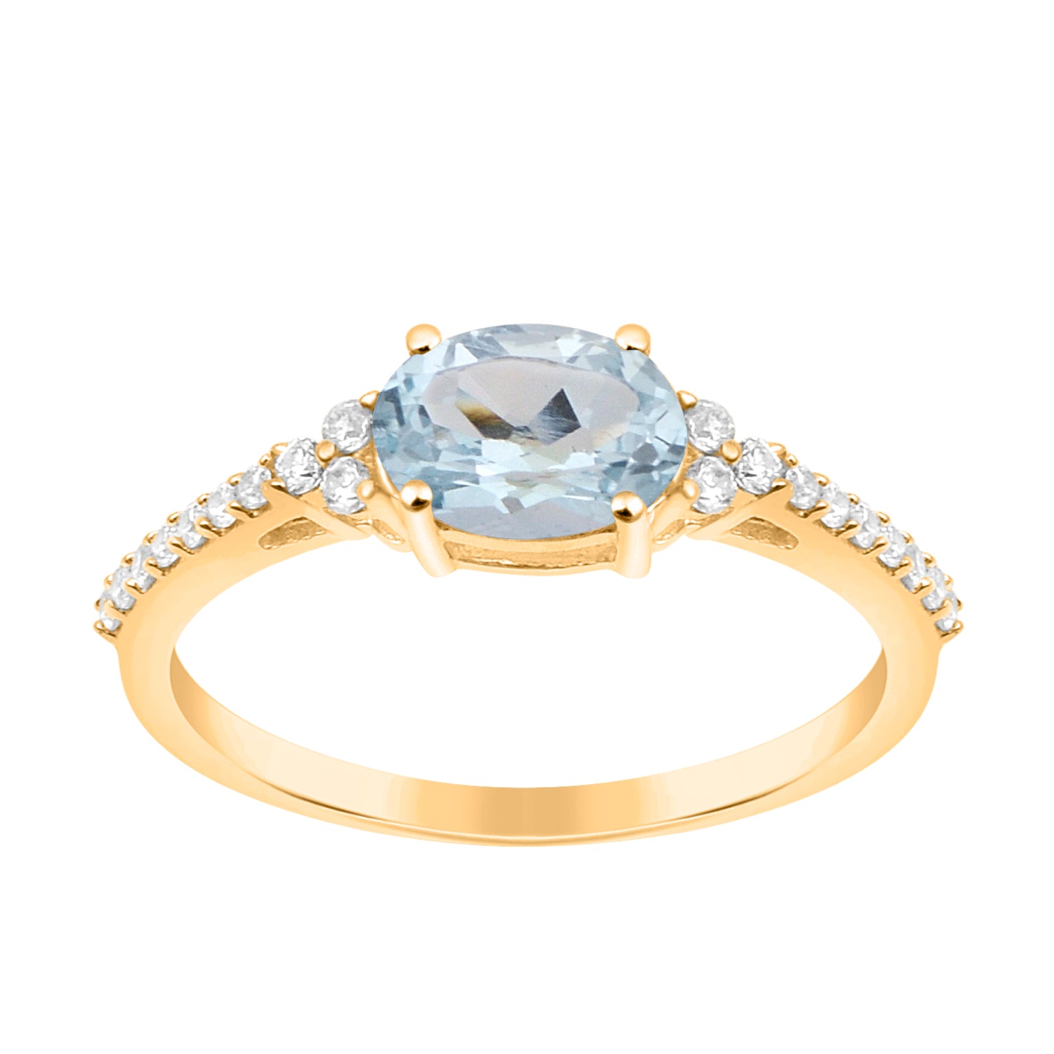 Aquamarine Ring