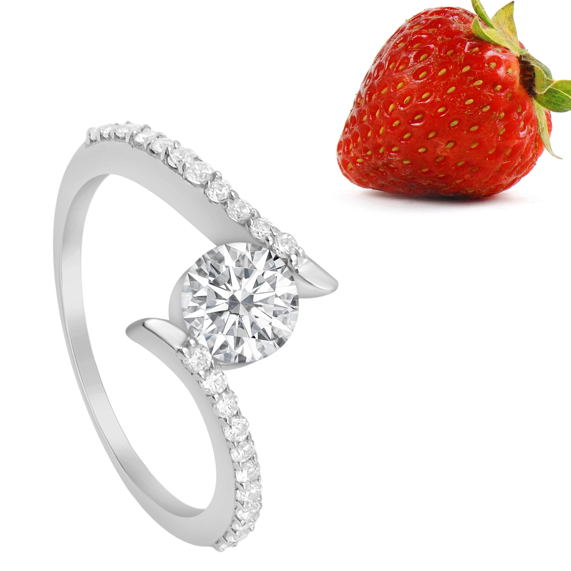 Moissanite Ring