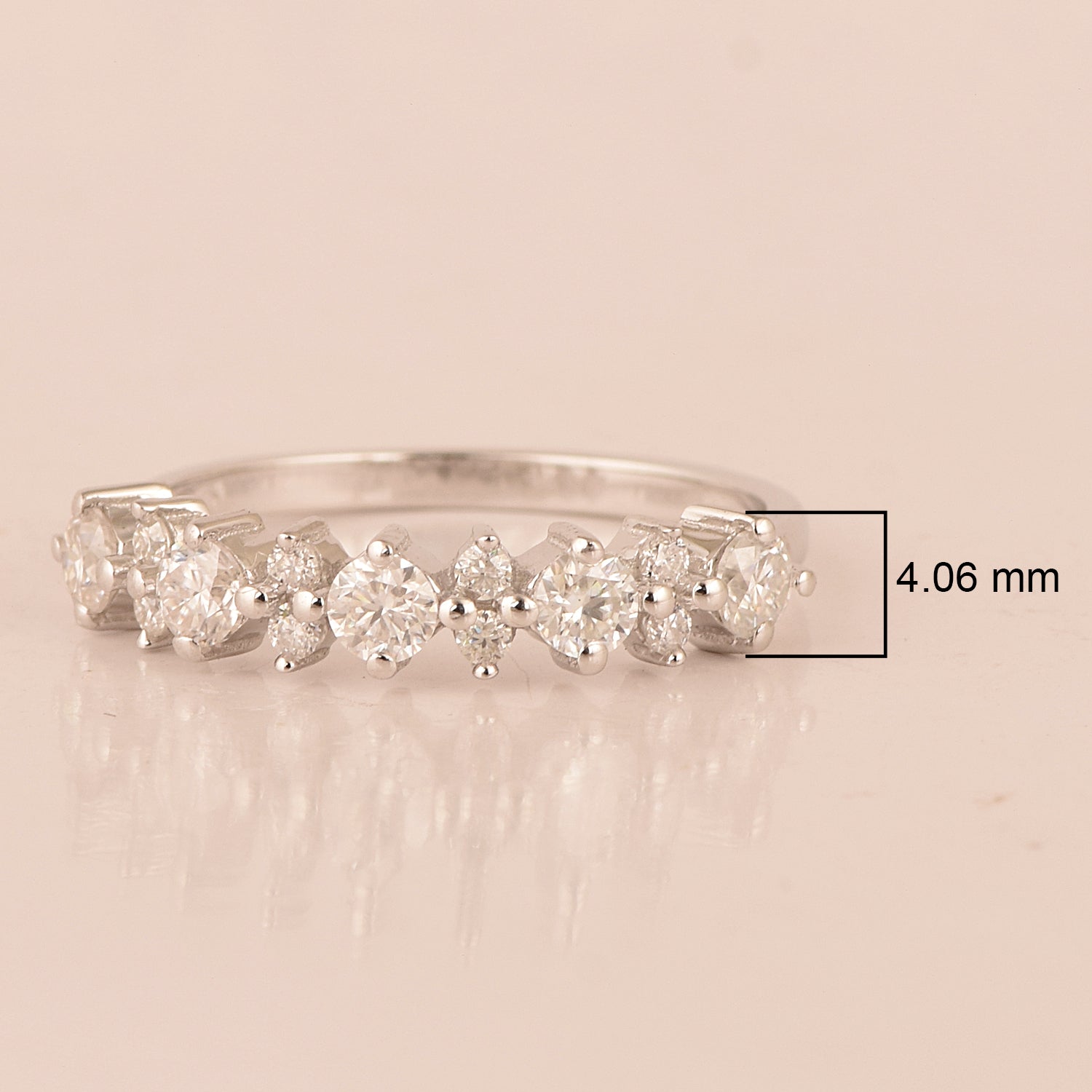 Moissanite Ring