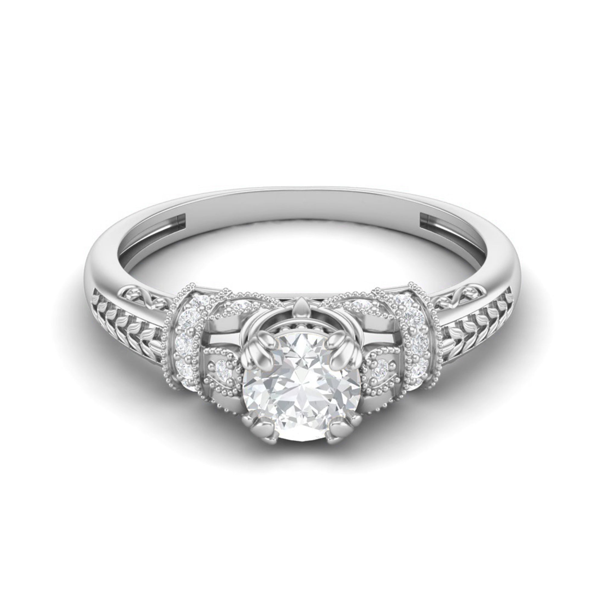 Moissanite Ring