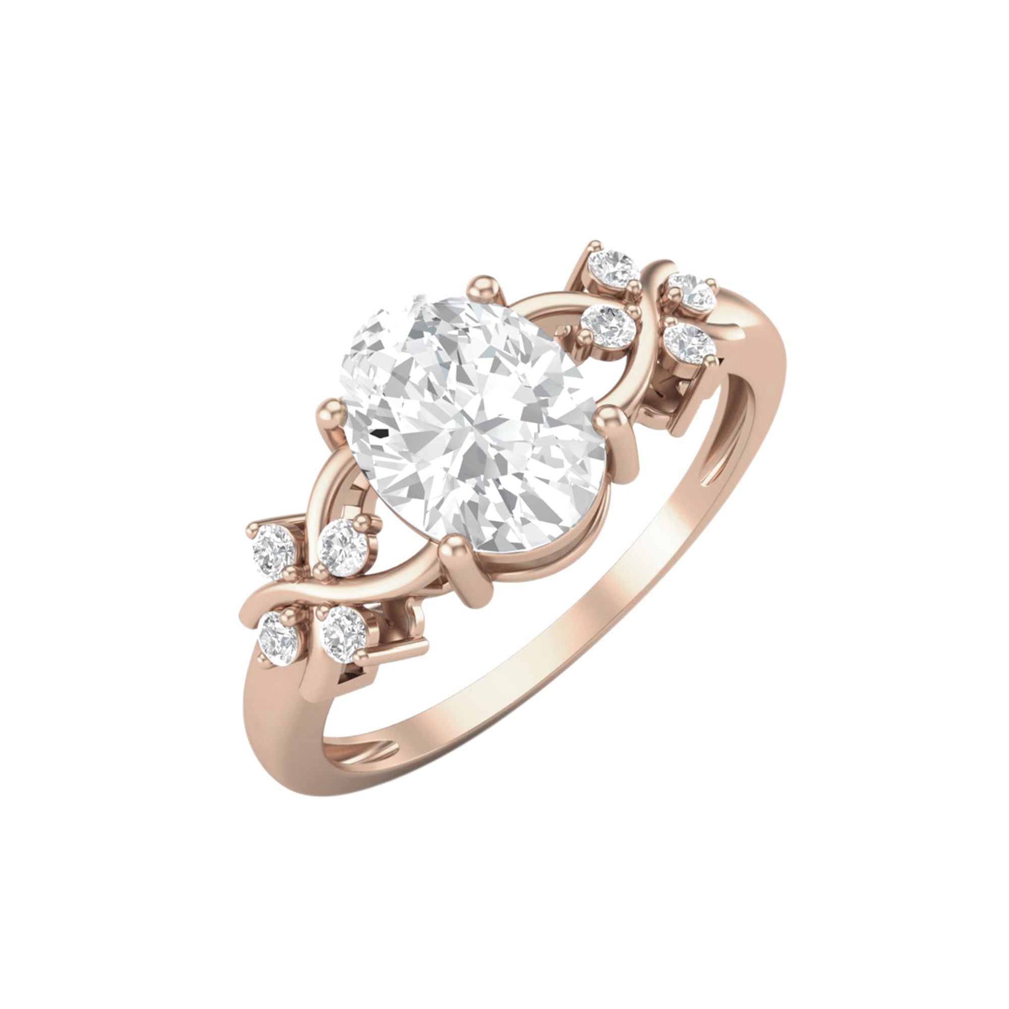 Moissanite Ring