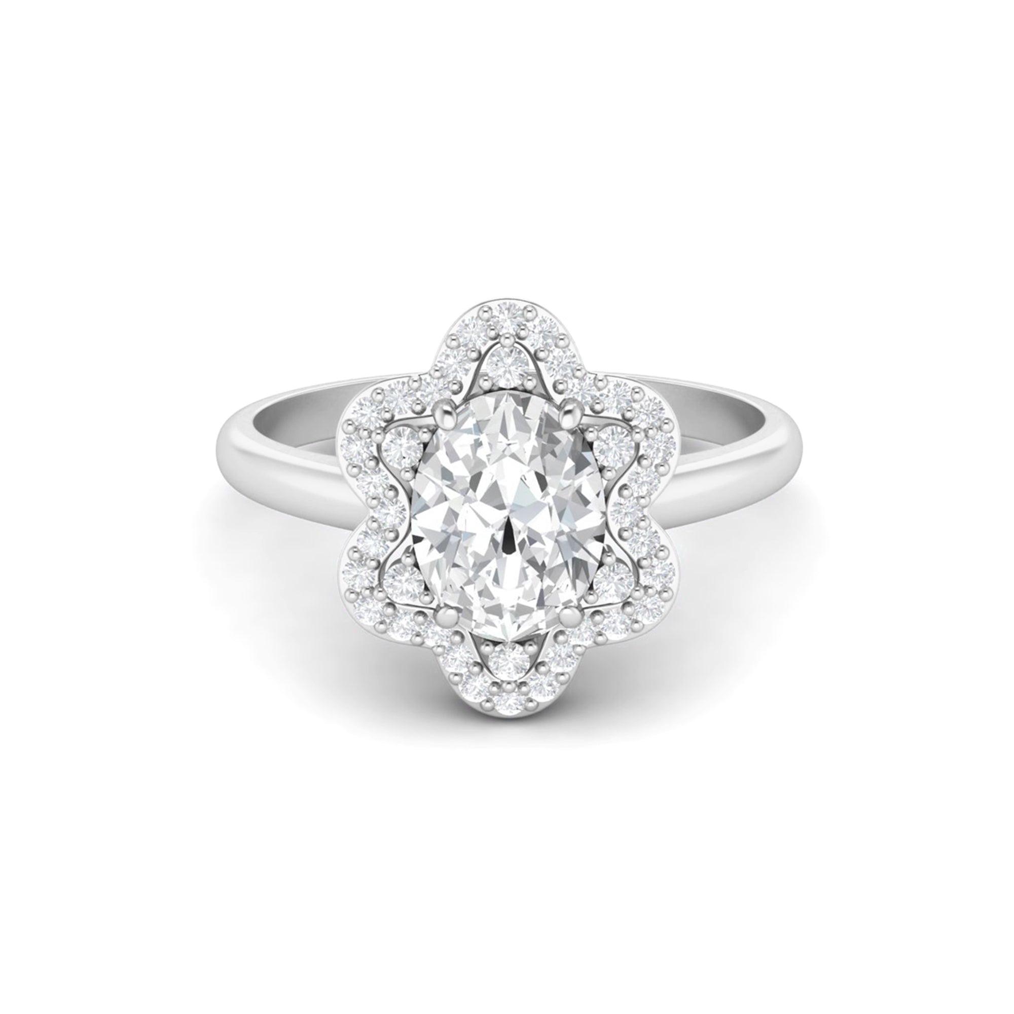 Moissanite Ring