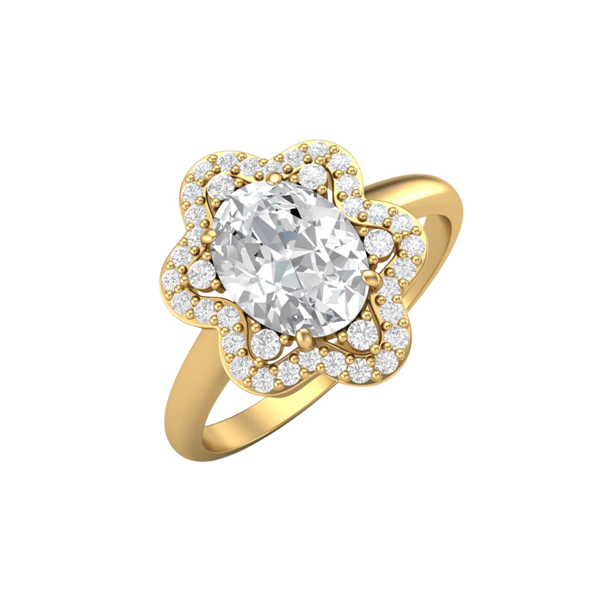 Moissanite Ring