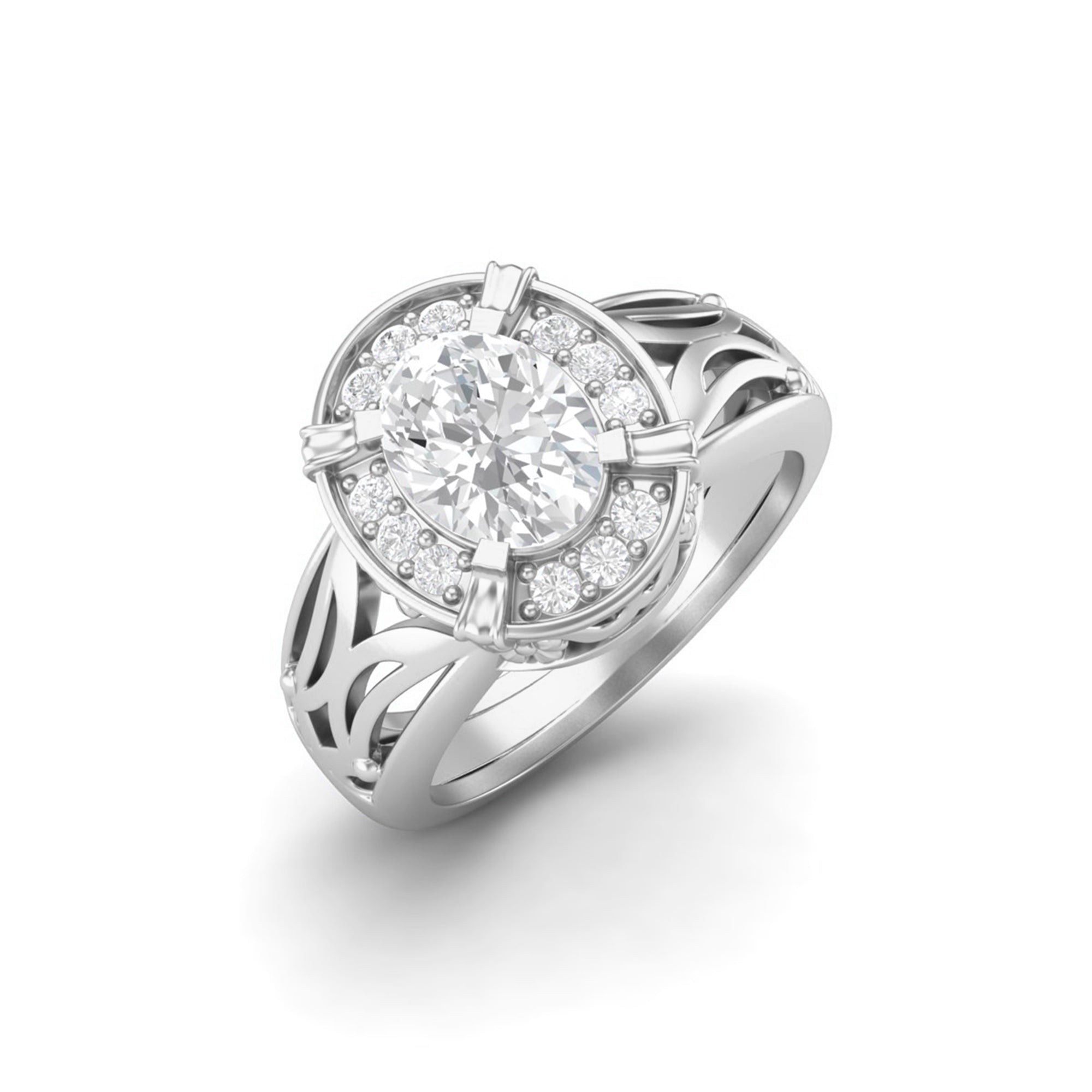 Moissanite Ring