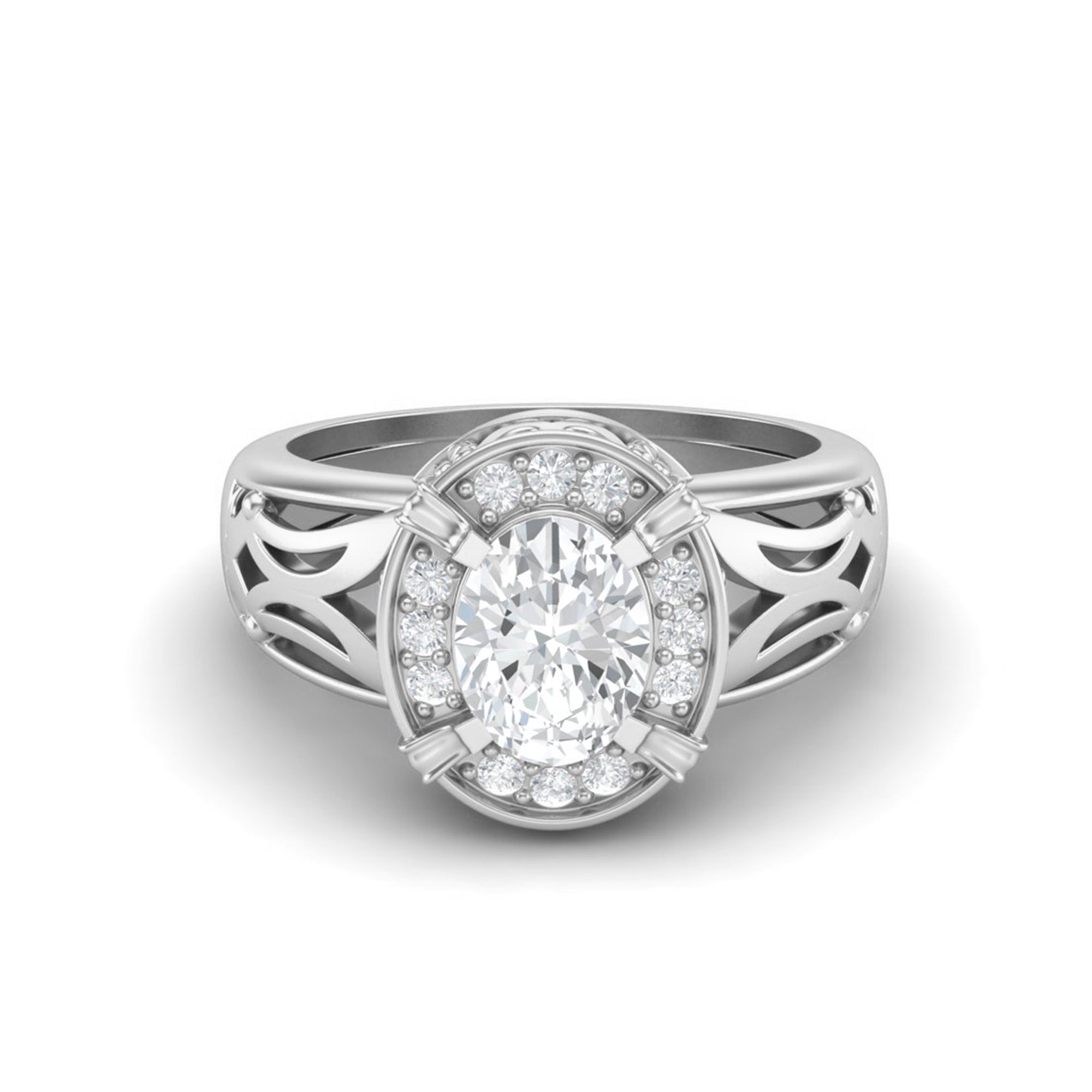 Moissanite Ring