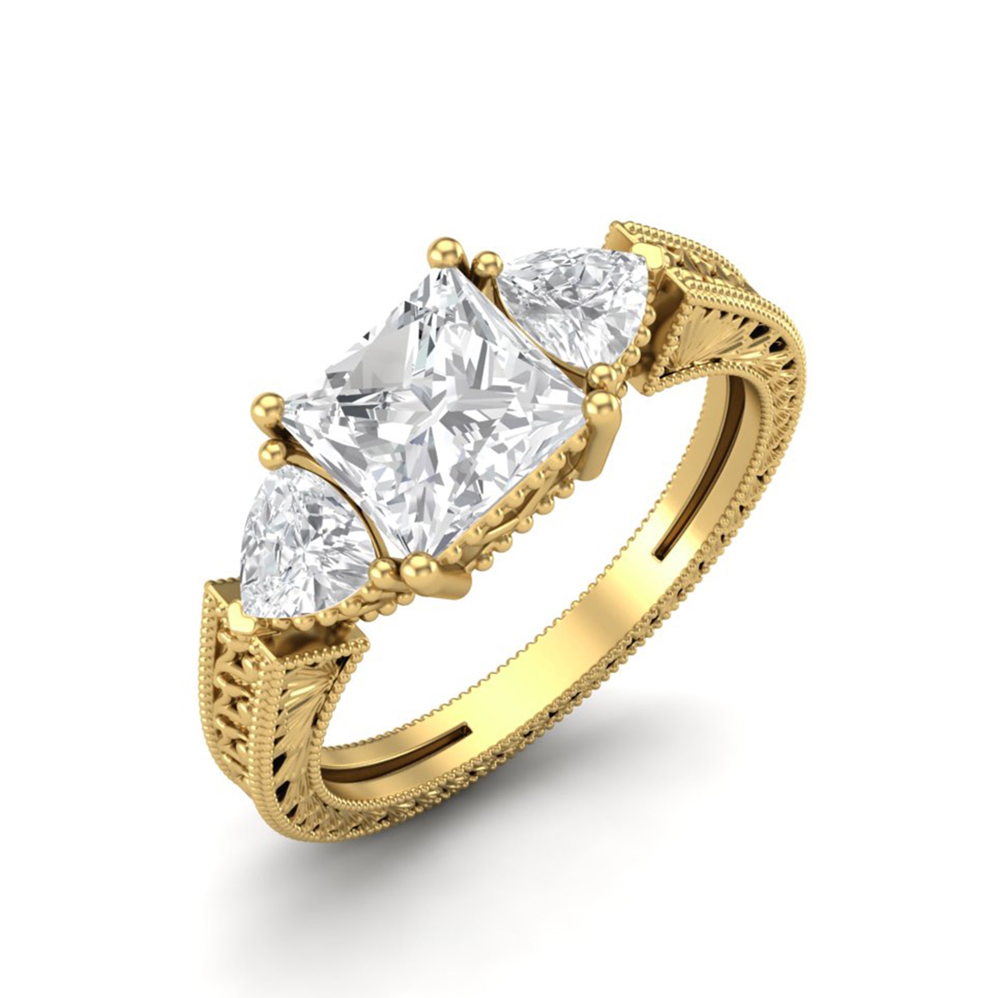 Moissanite Ring