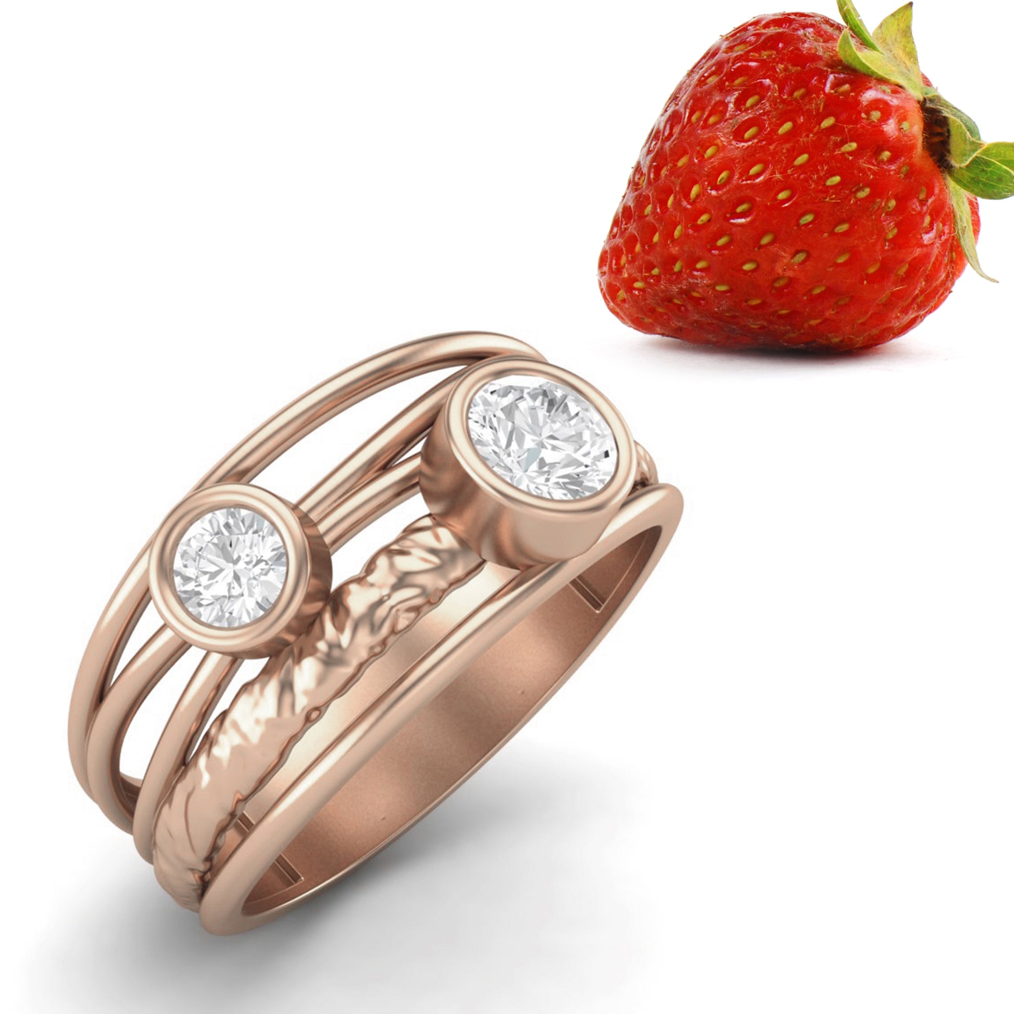 Moissanite Ring
