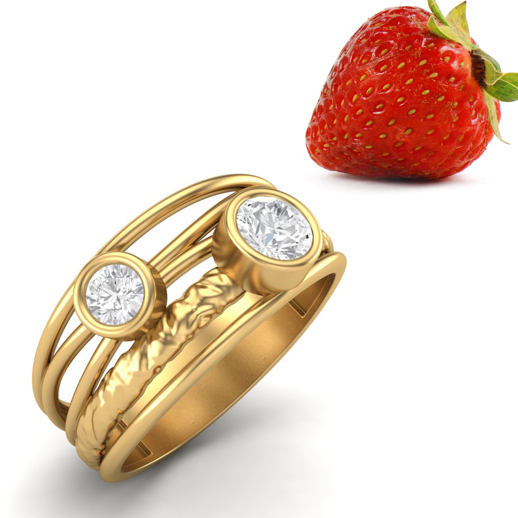 Moissanite Ring