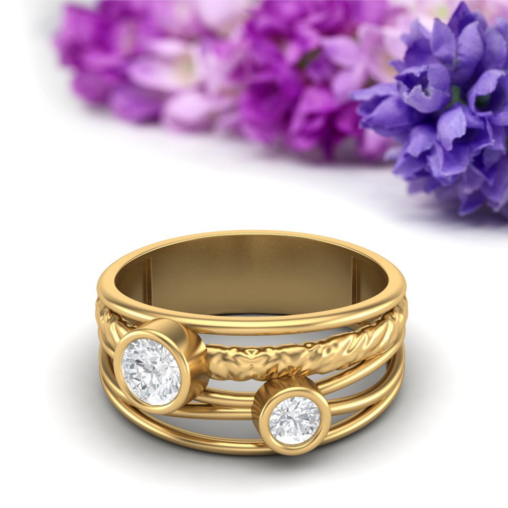 Moissanite Ring