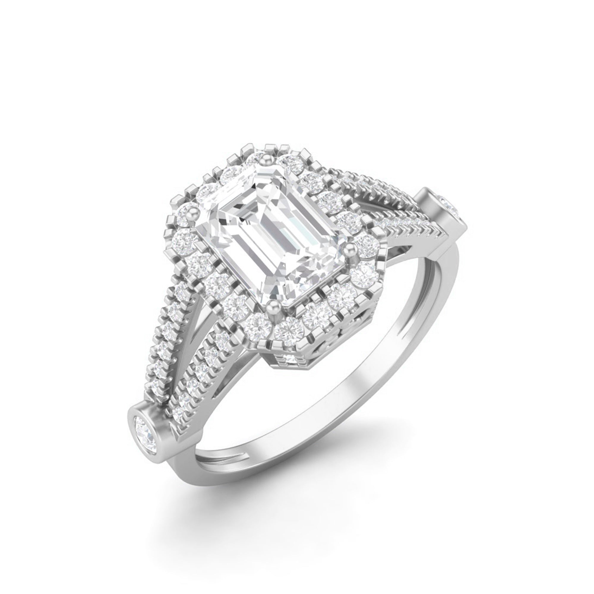 Moissanite Ring