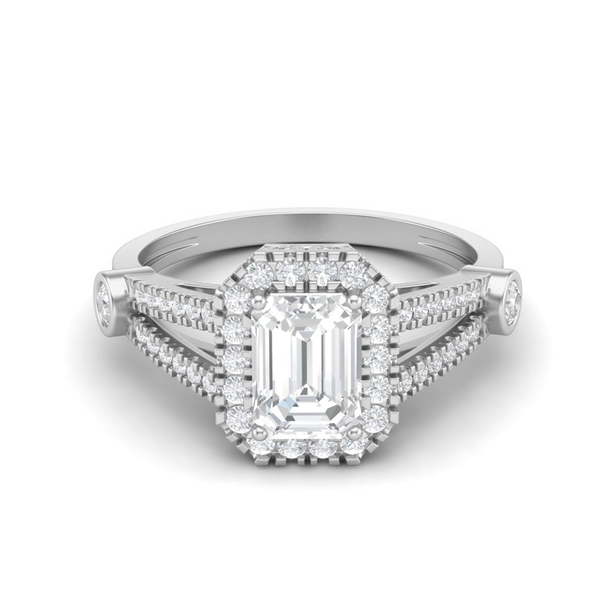 Moissanite Ring