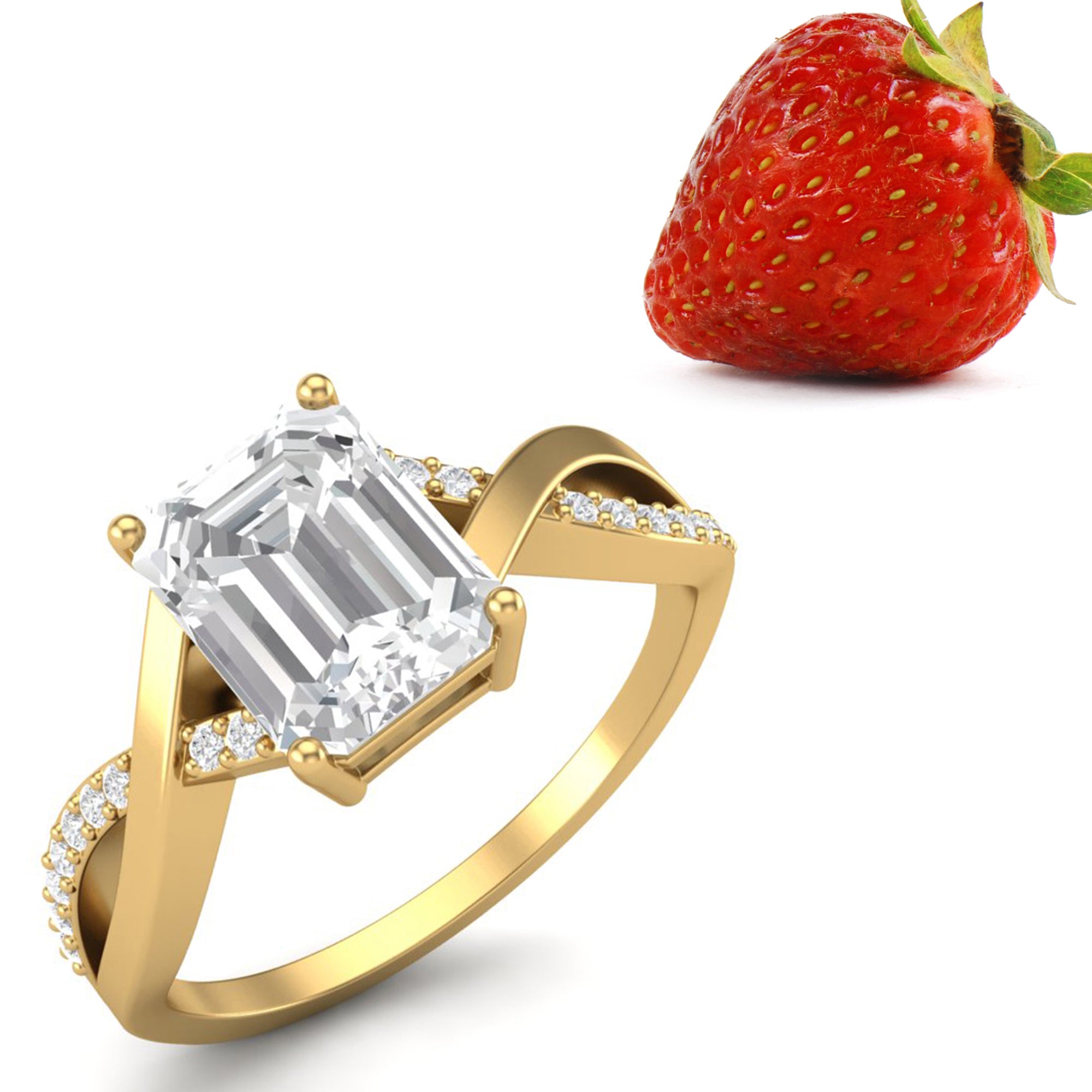 Moissanite Ring