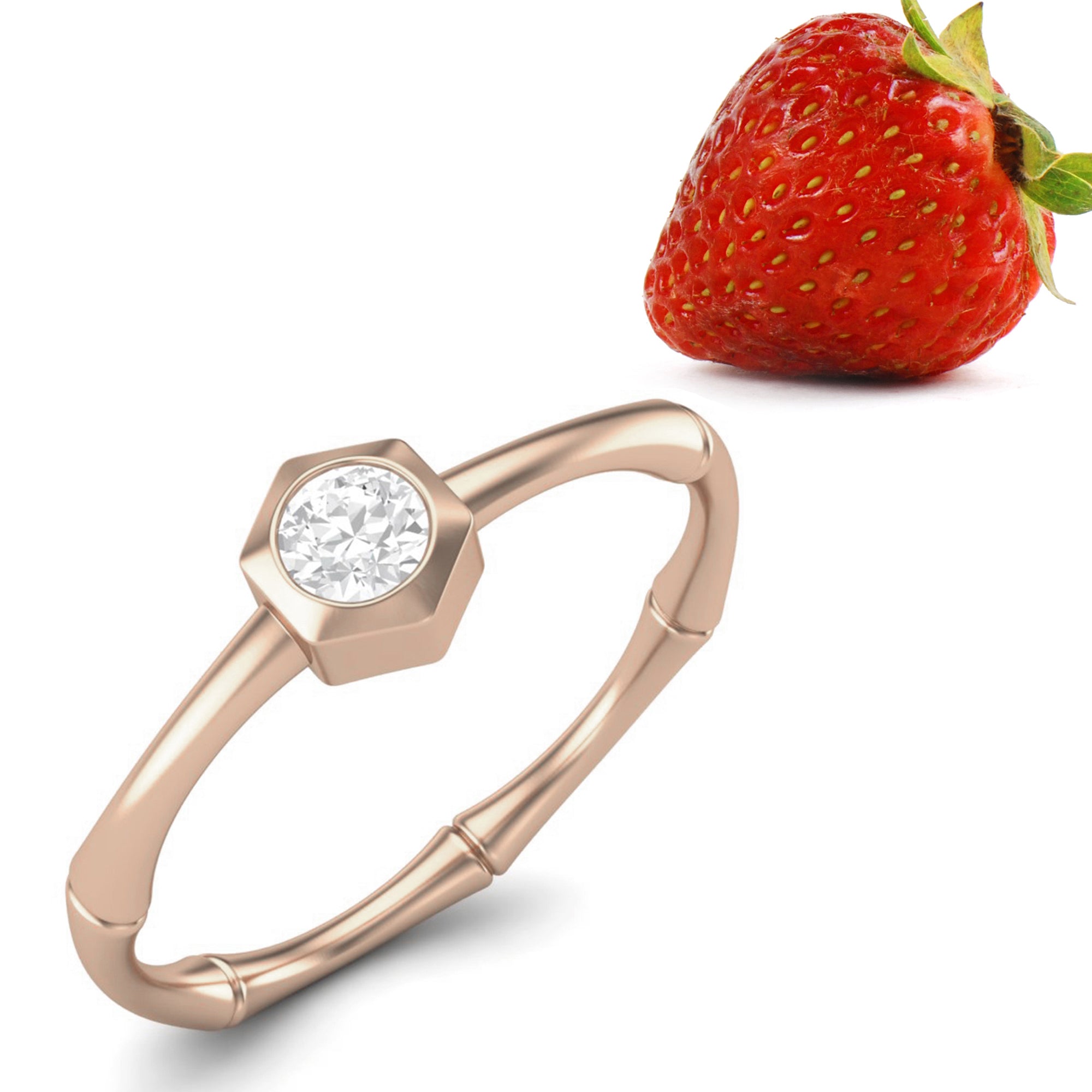 Moissanite Ring