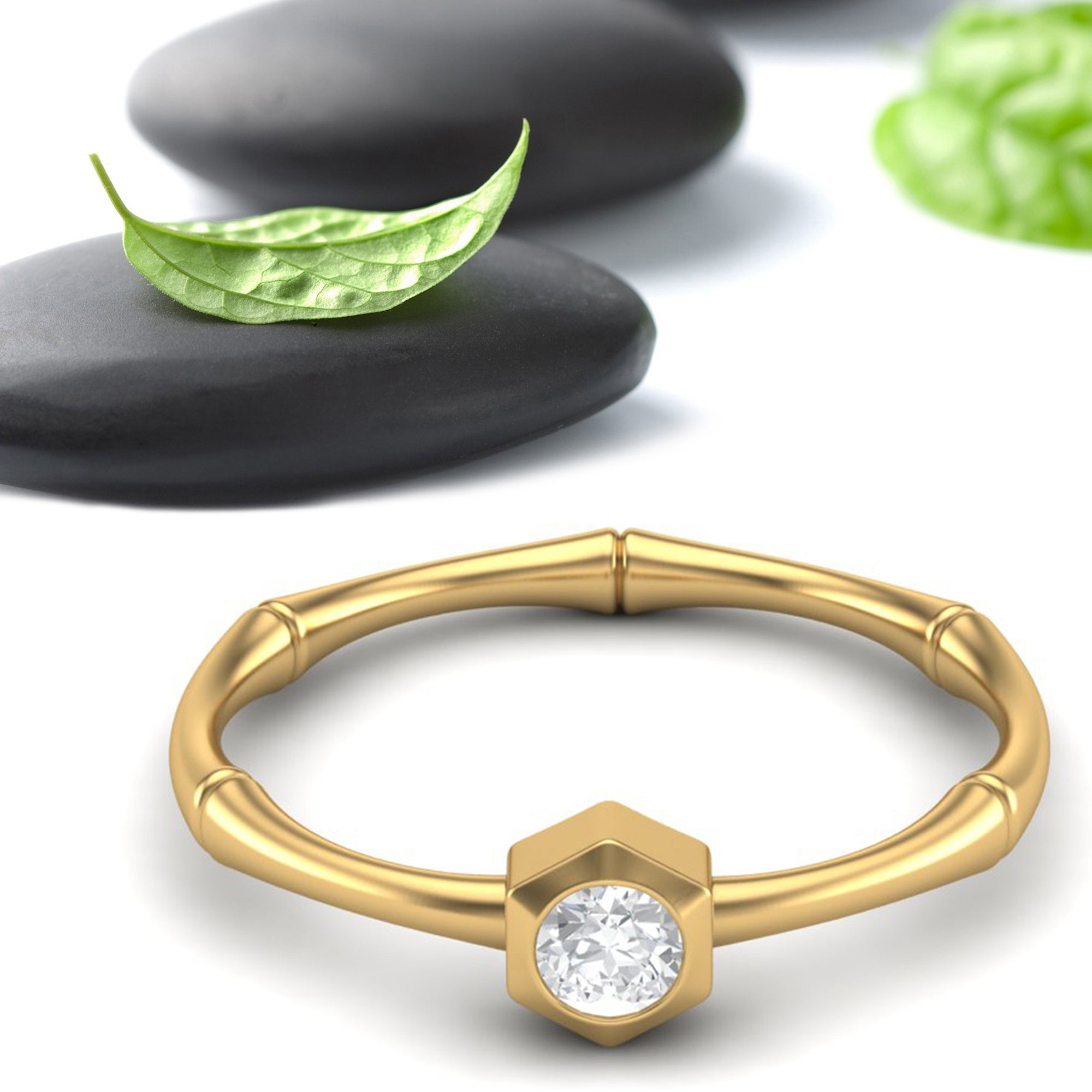 Moissanite Ring