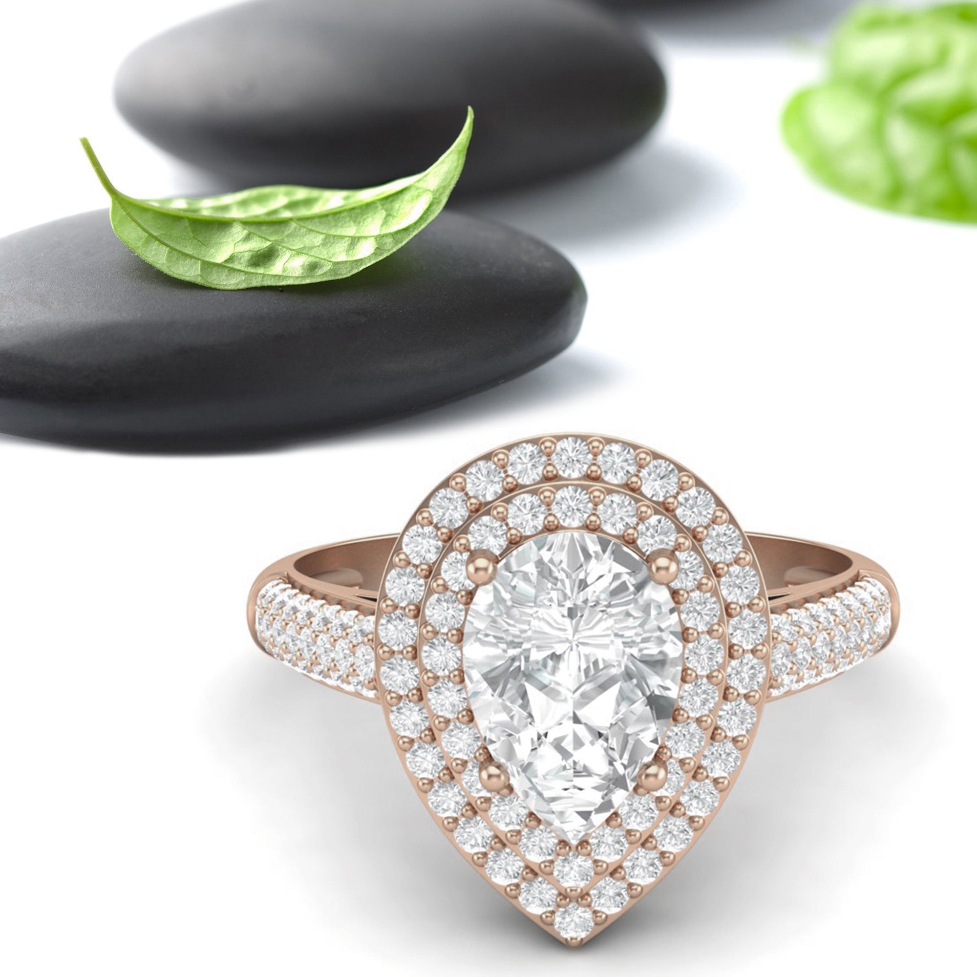 Moissanite Ring