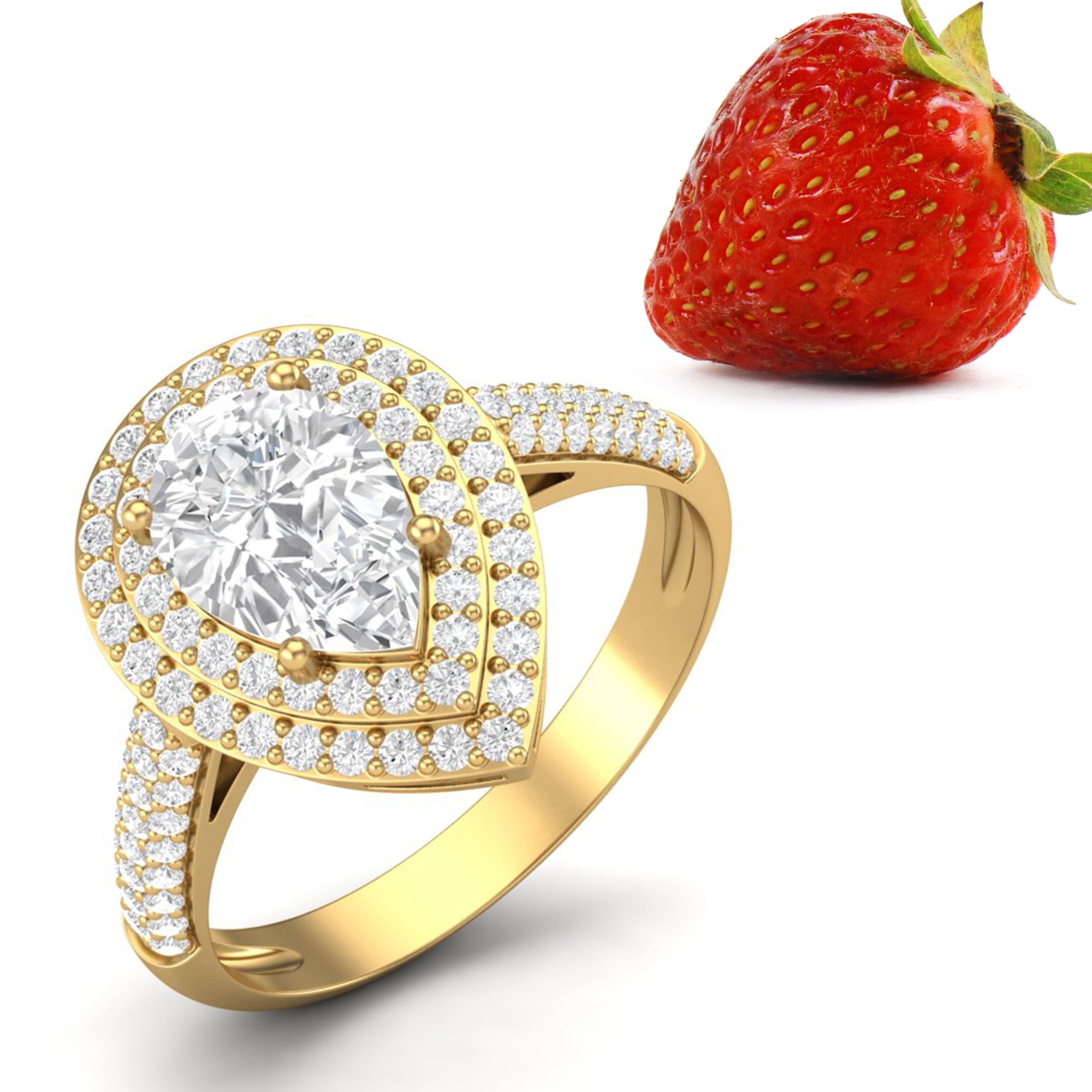 Moissanite Ring