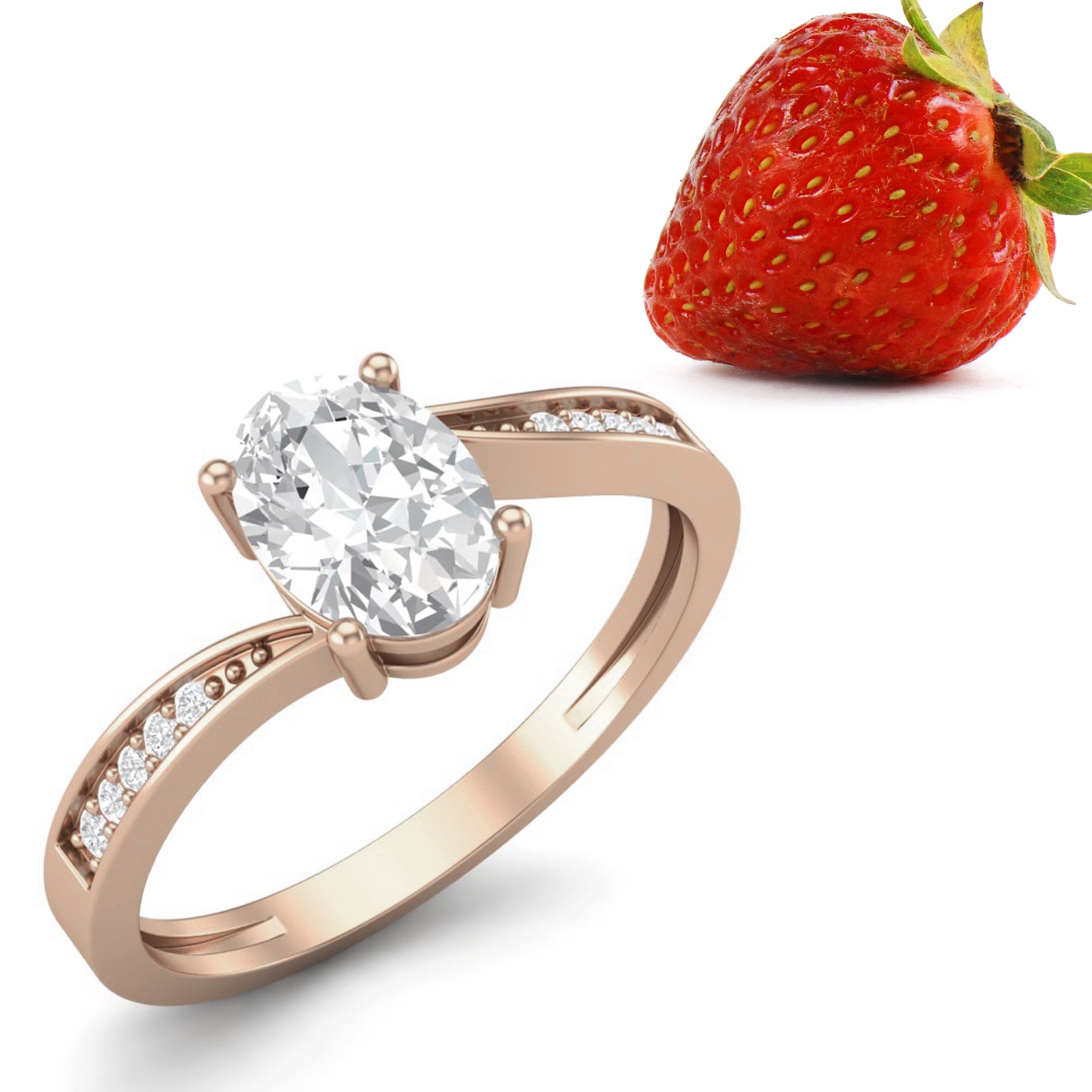 Moissanite Ring