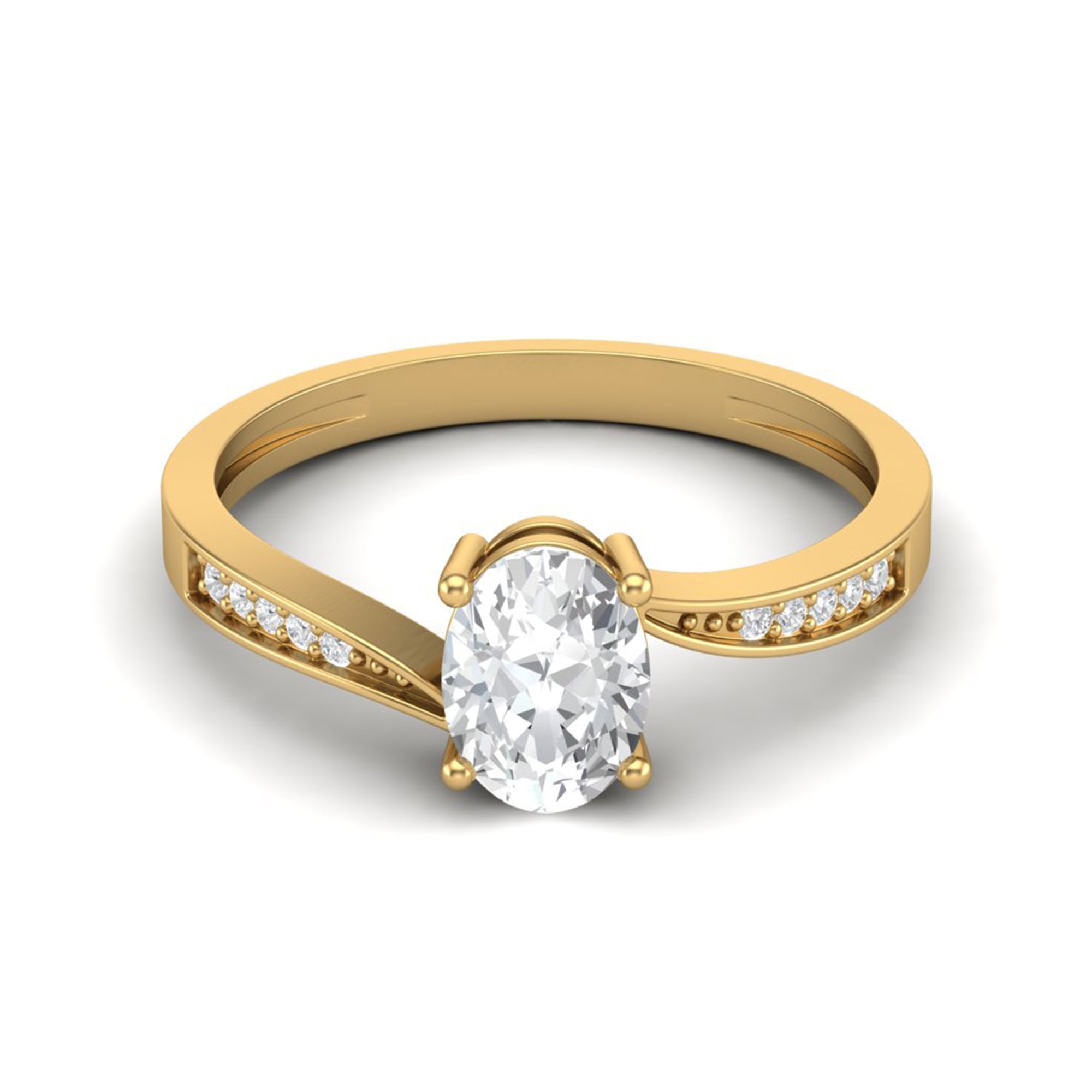 Moissanite Ring