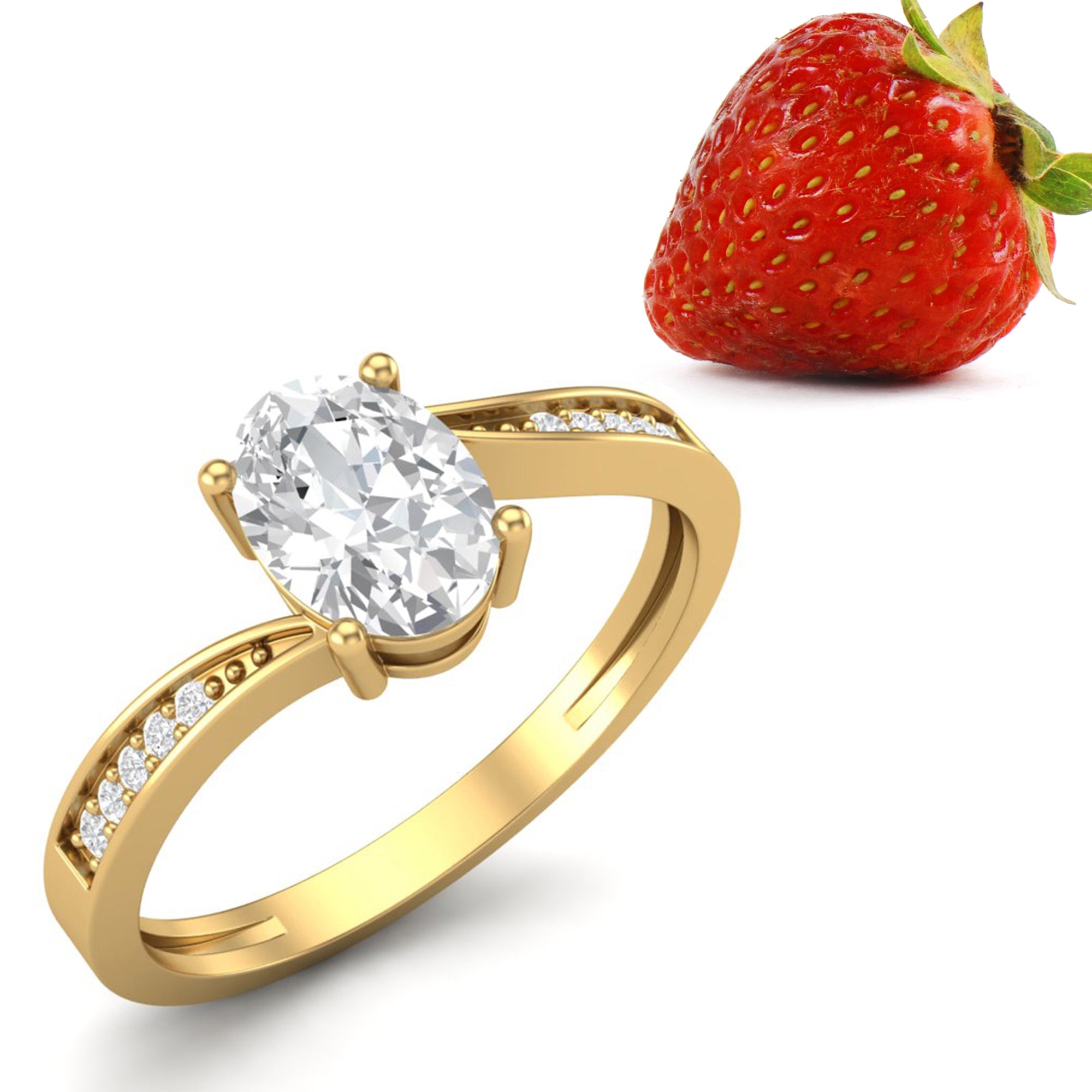 Moissanite Ring