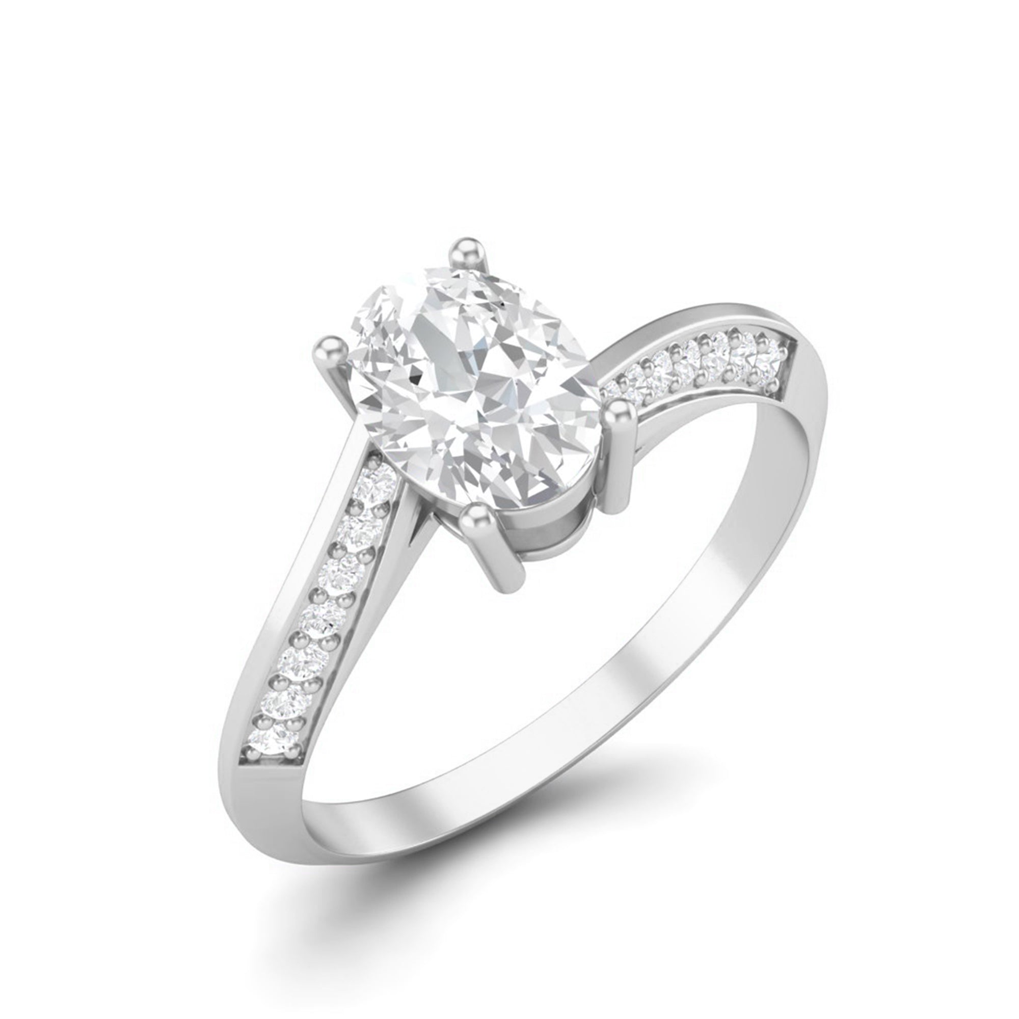 Moissanite Ring