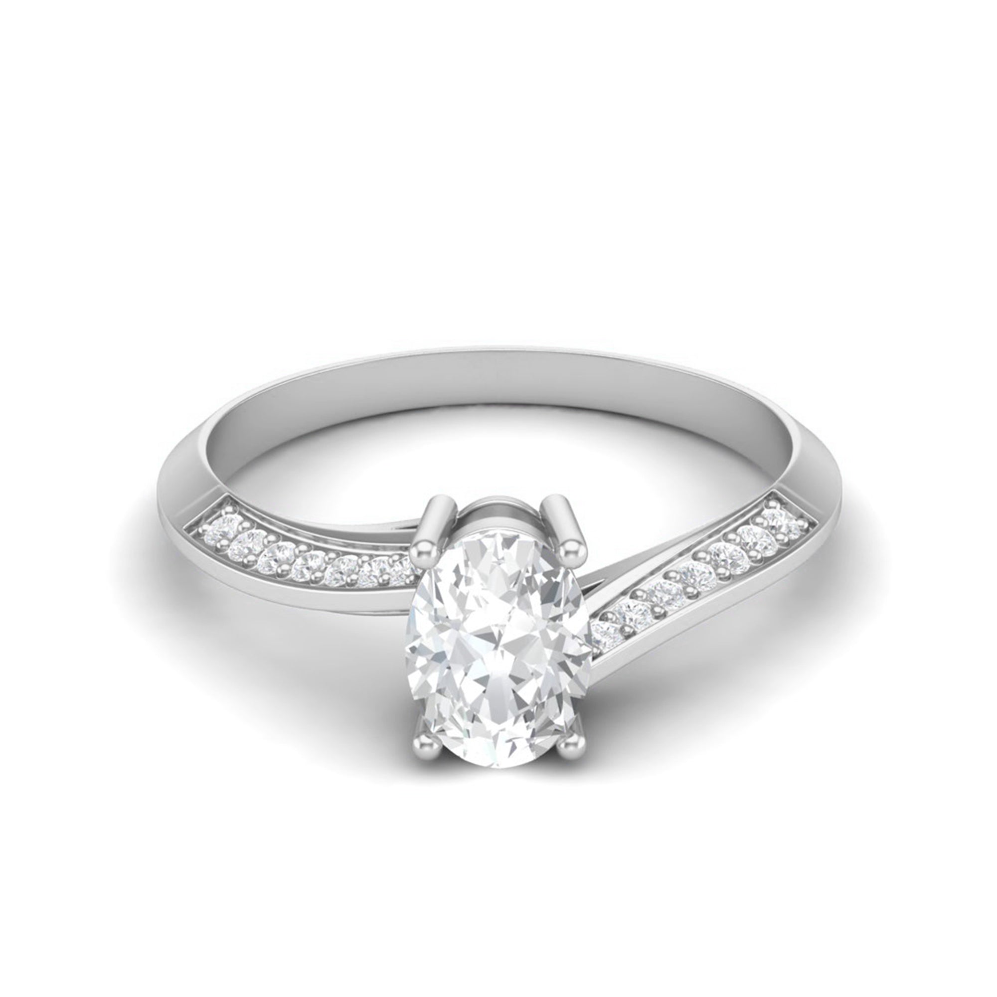 Moissanite Ring
