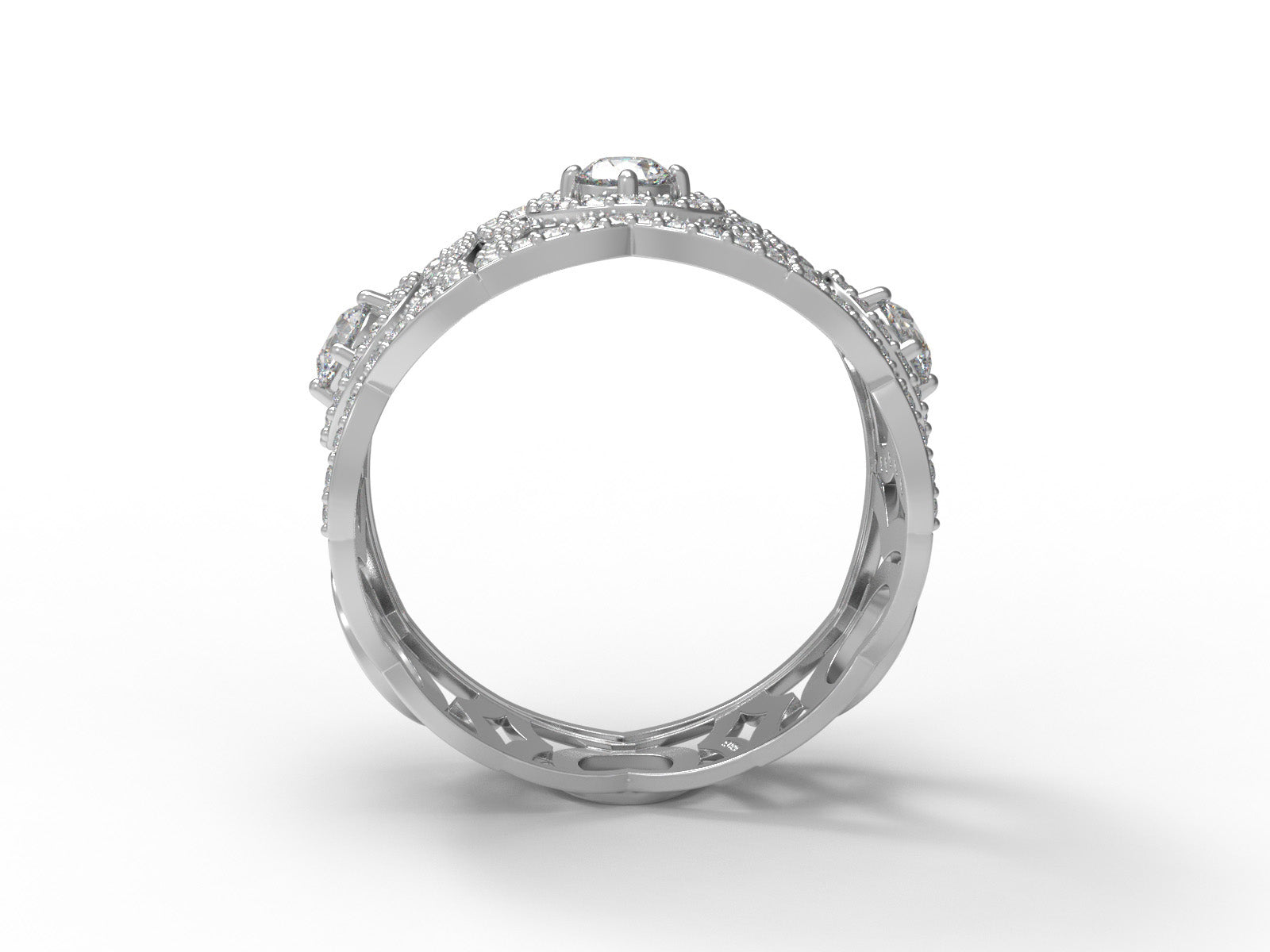 Moissanite Ring