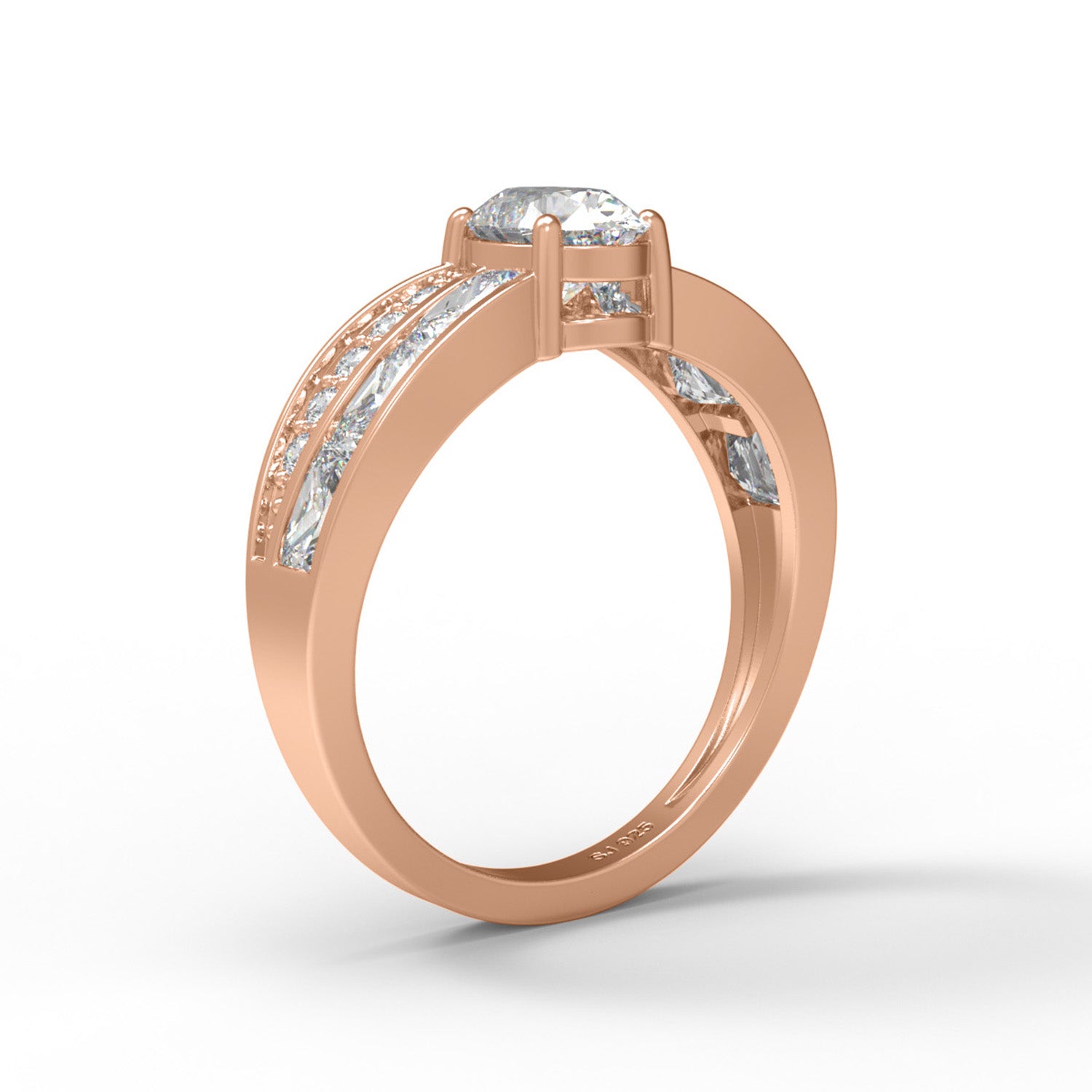 Moissanite Ring