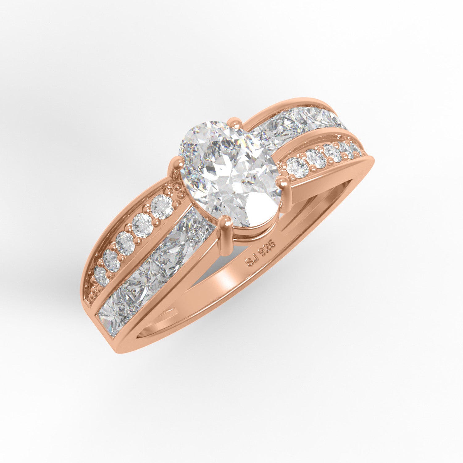 Moissanite Ring