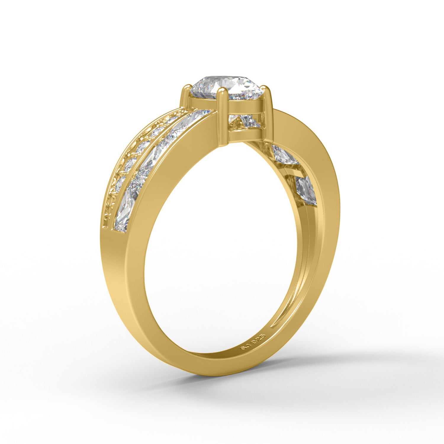 Moissanite Ring